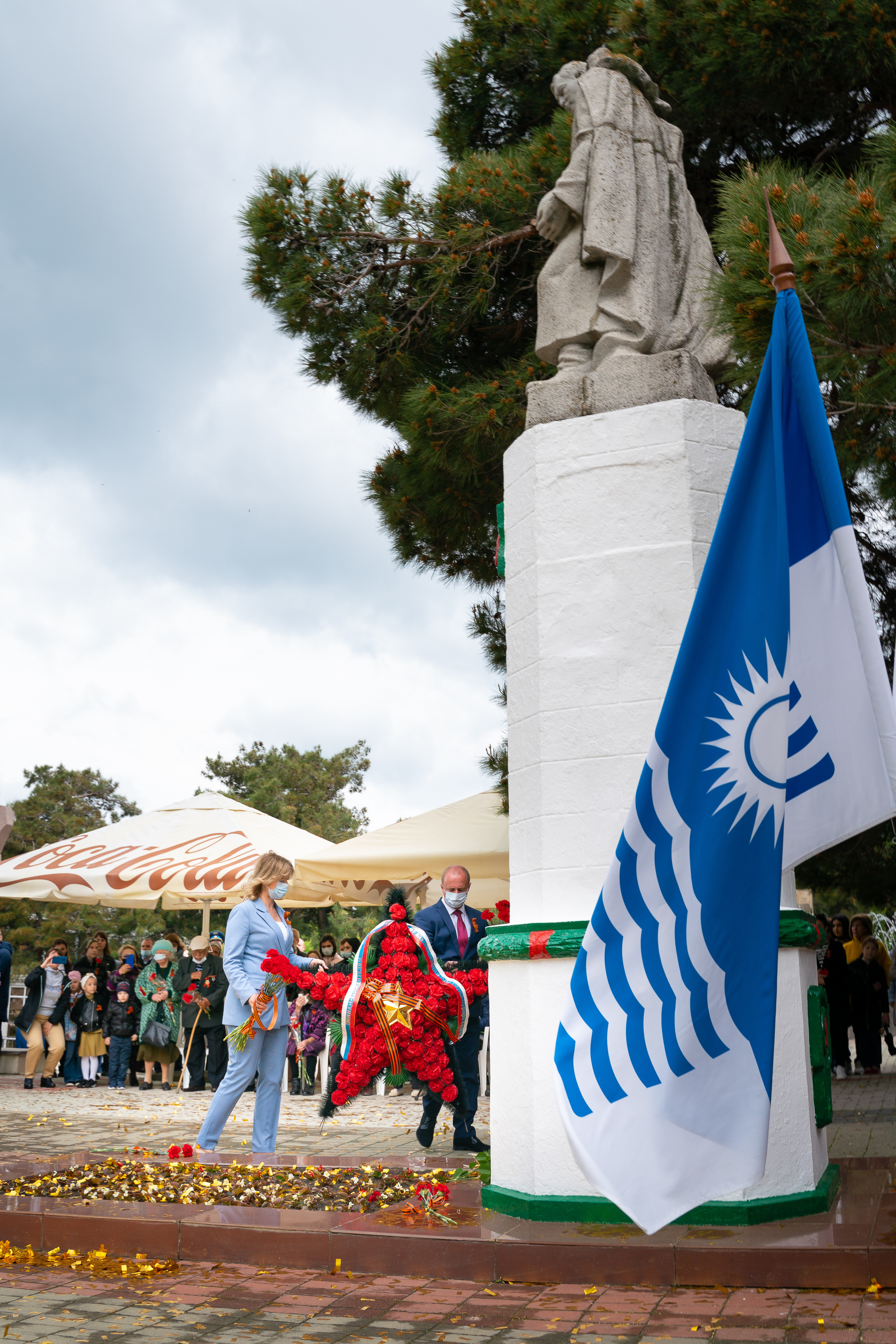 Митинг 9 мая. Жизнь курорта Кабардинка в фотографиях