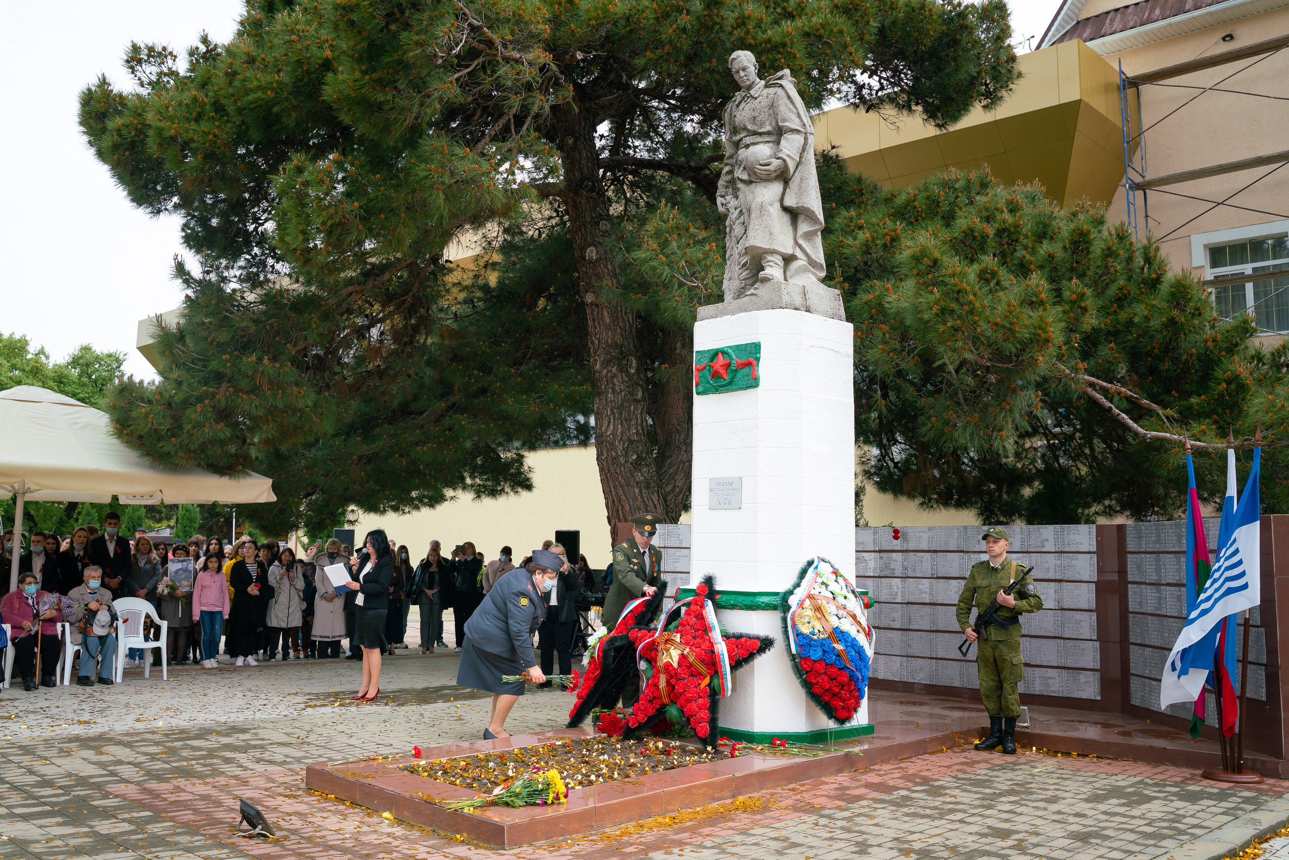 Митинг 9 мая. Жизнь курорта Кабардинка в фотографиях
