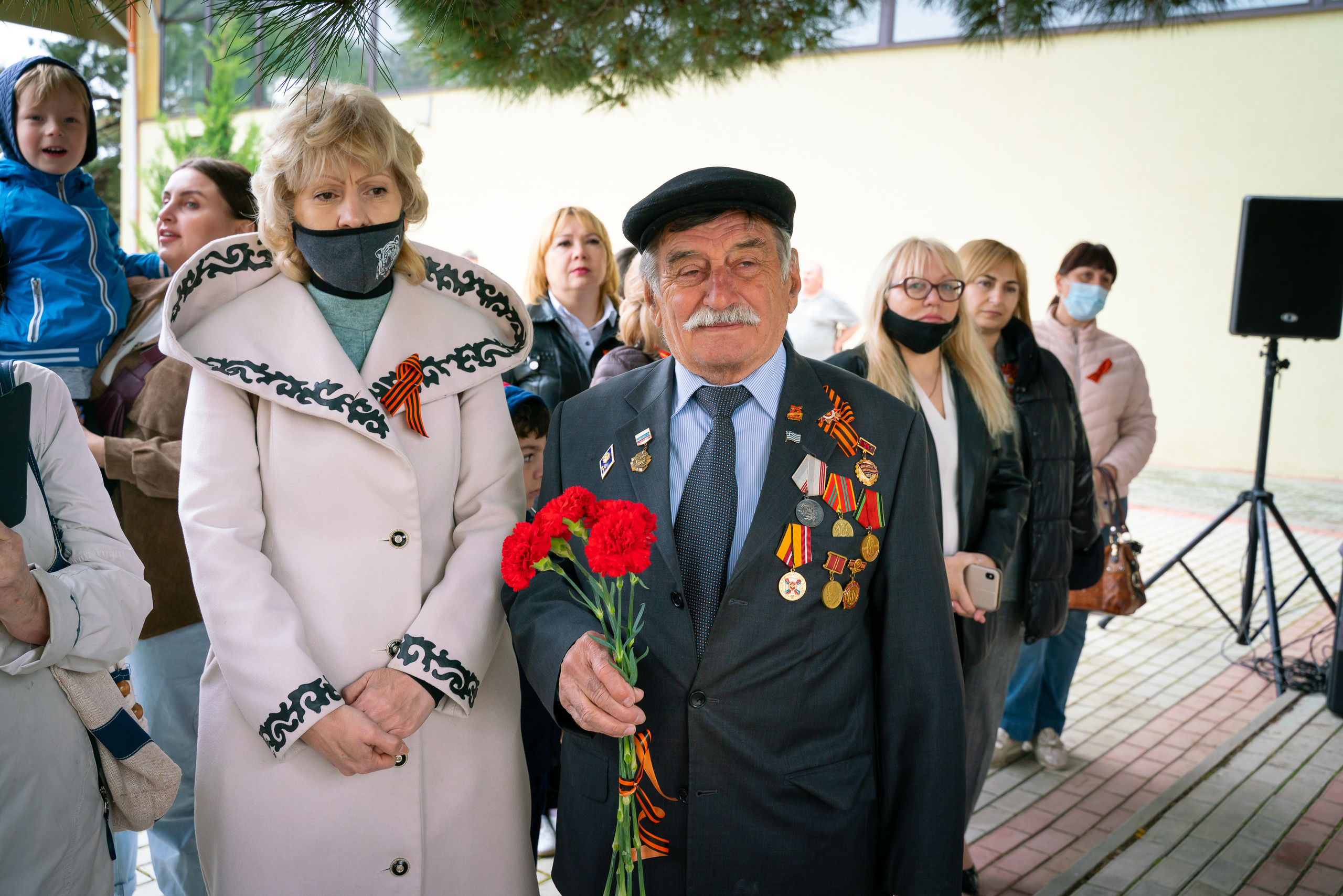Митинг 9 мая. Жизнь курорта Кабардинка в фотографиях