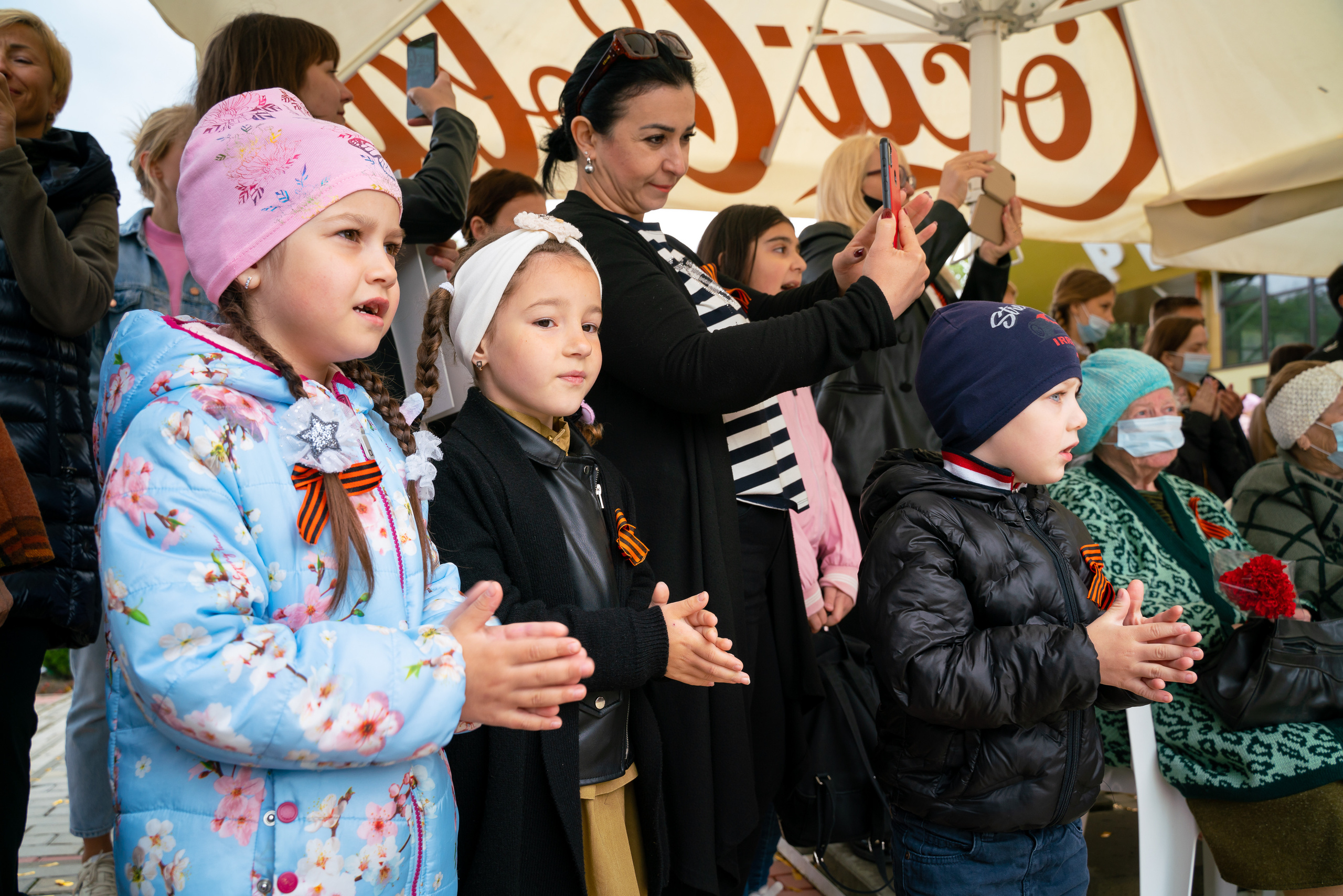 Митинг 9 мая. Жизнь курорта Кабардинка в фотографиях