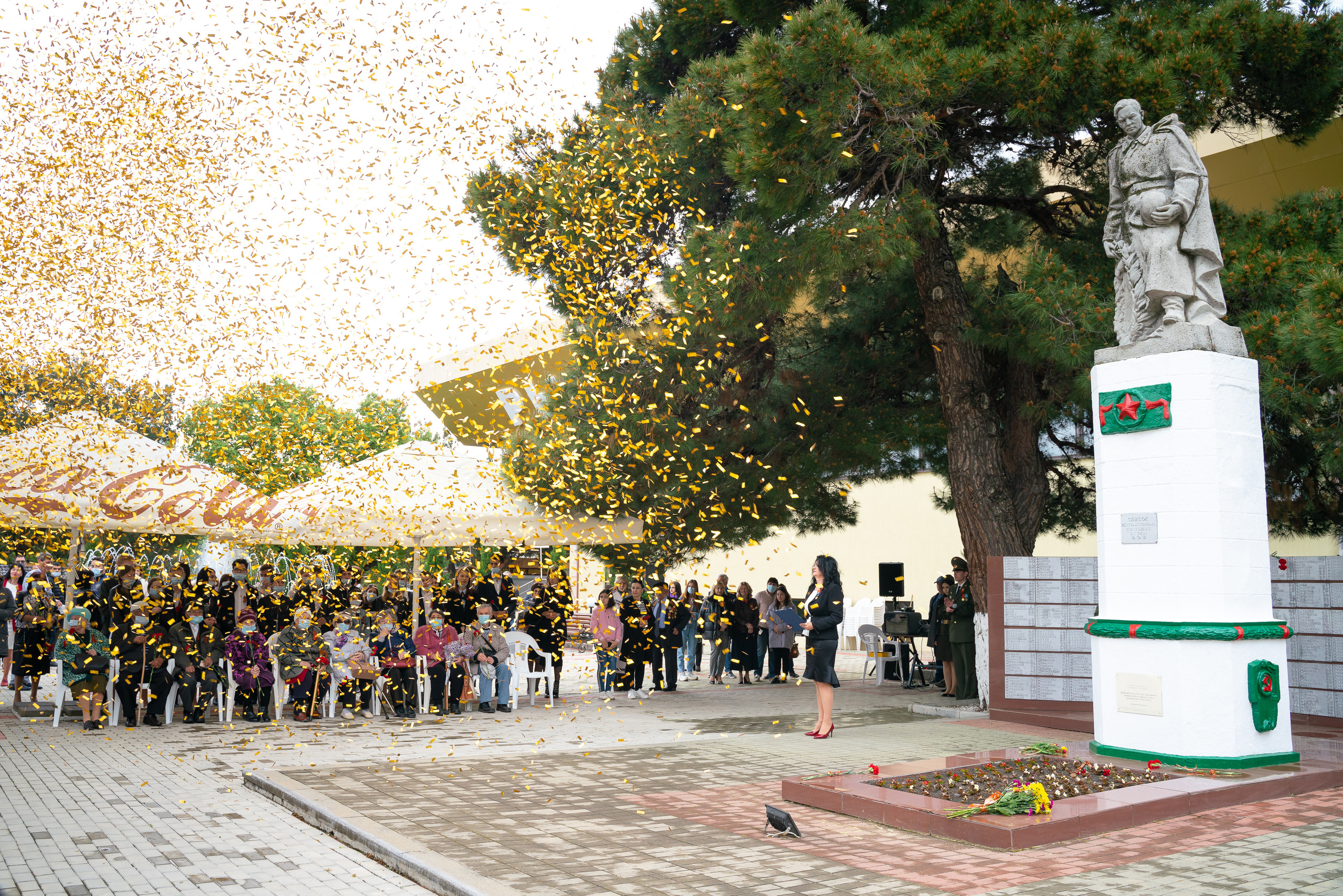 Митинг 9 мая. Жизнь курорта Кабардинка в фотографиях