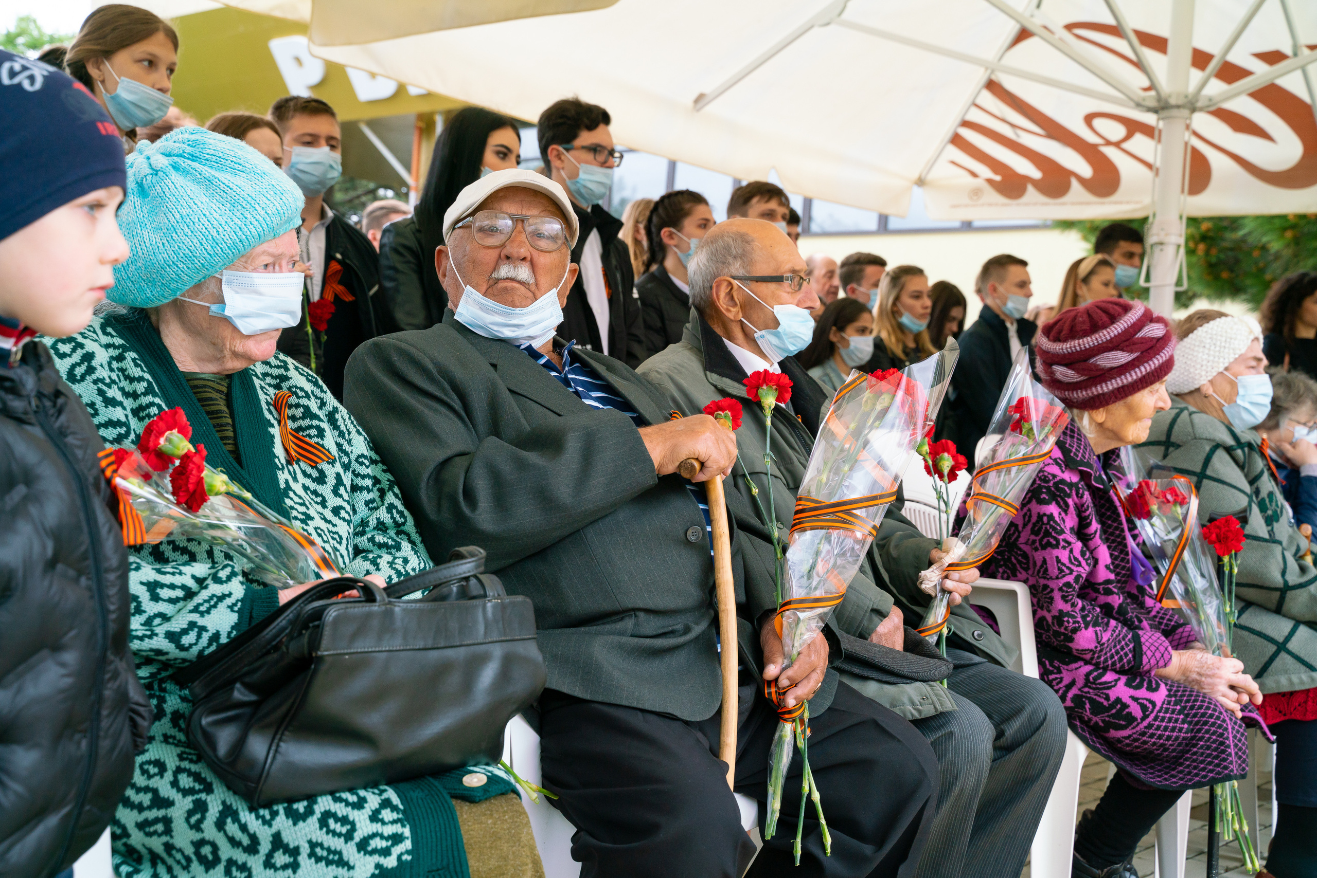 Митинг 9 мая. Жизнь курорта Кабардинка в фотографиях