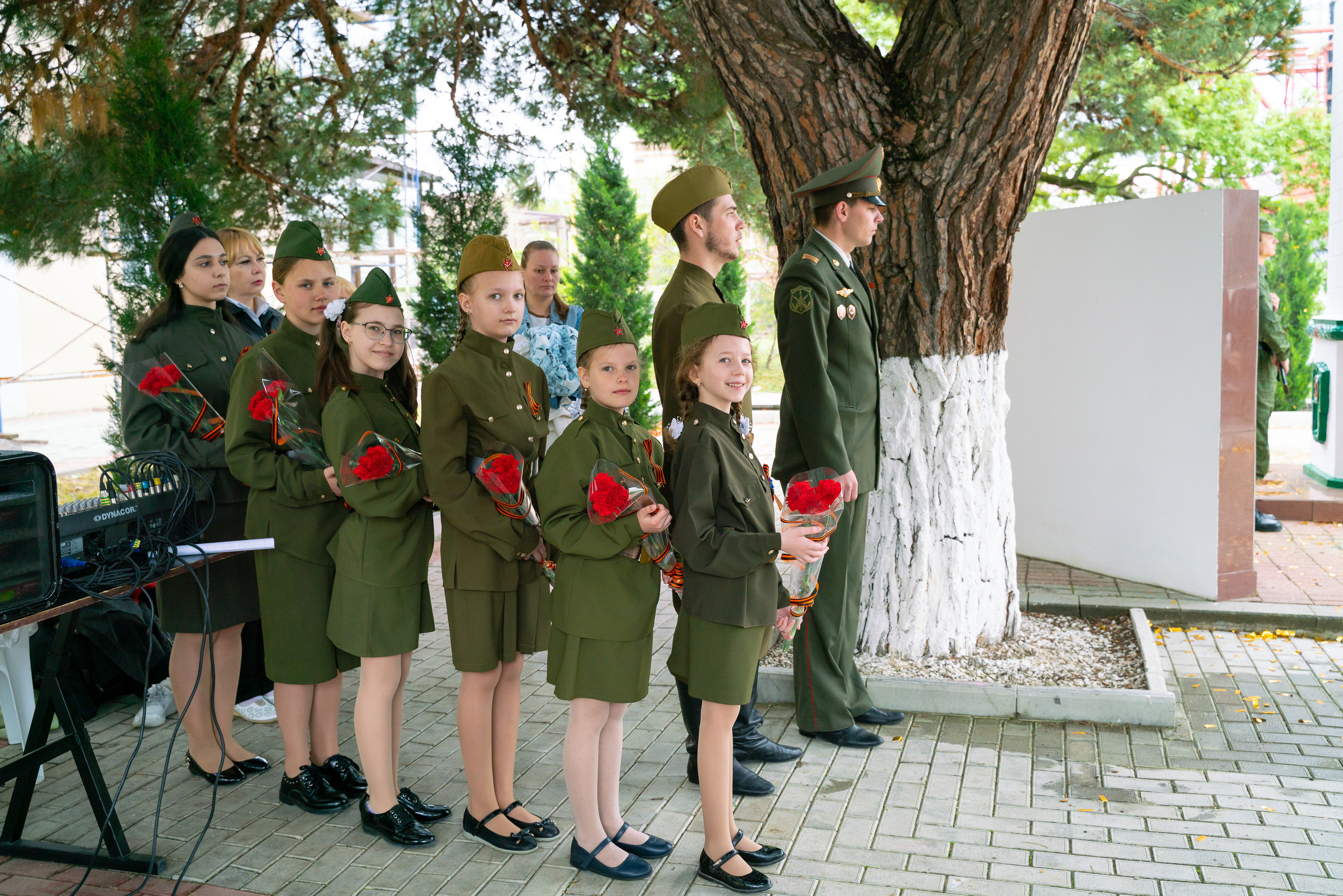 Митинг 9 мая. Жизнь курорта Кабардинка в фотографиях