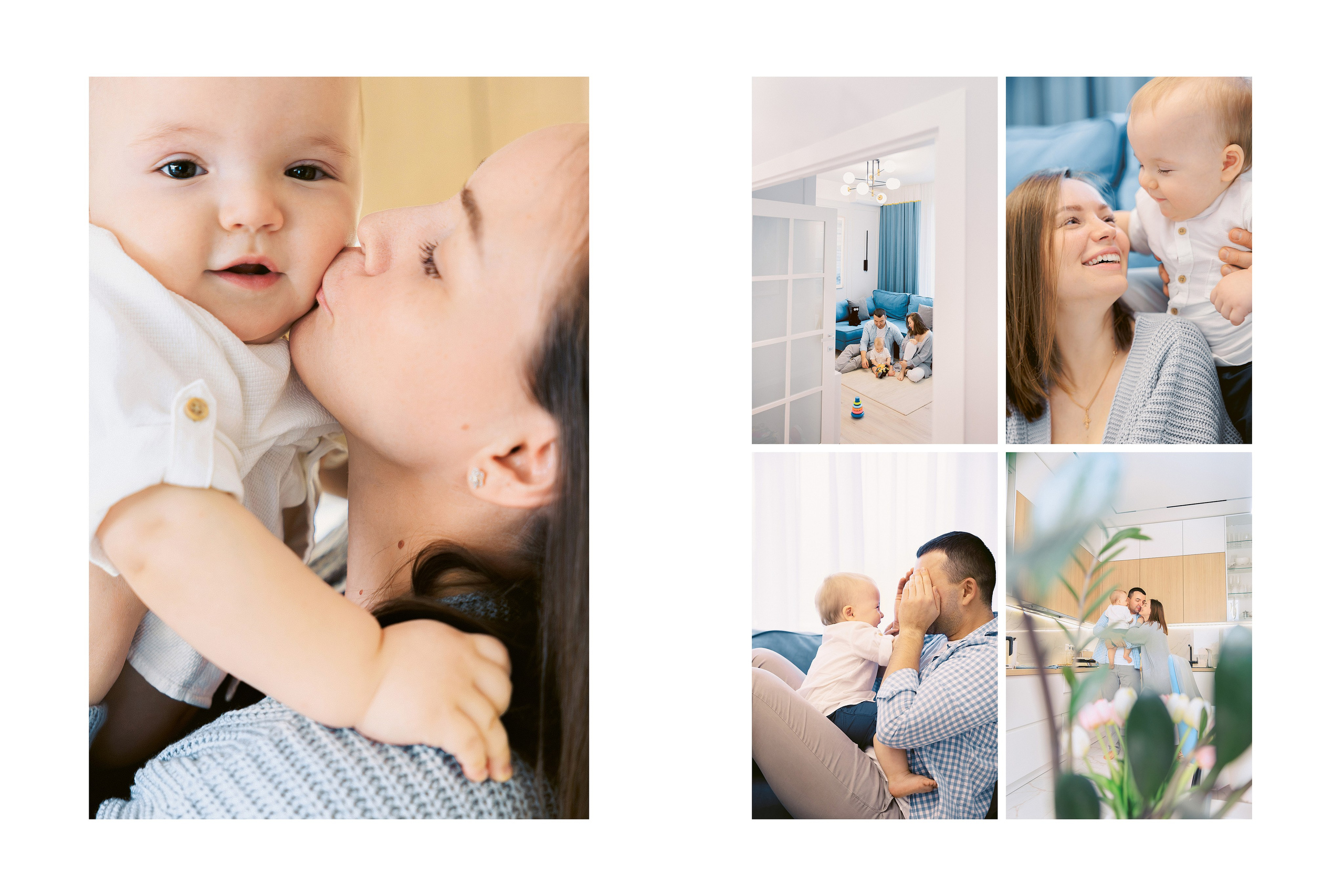 Домашняя фотосессия один годик. Фотограф Москва — Павел Михайлов