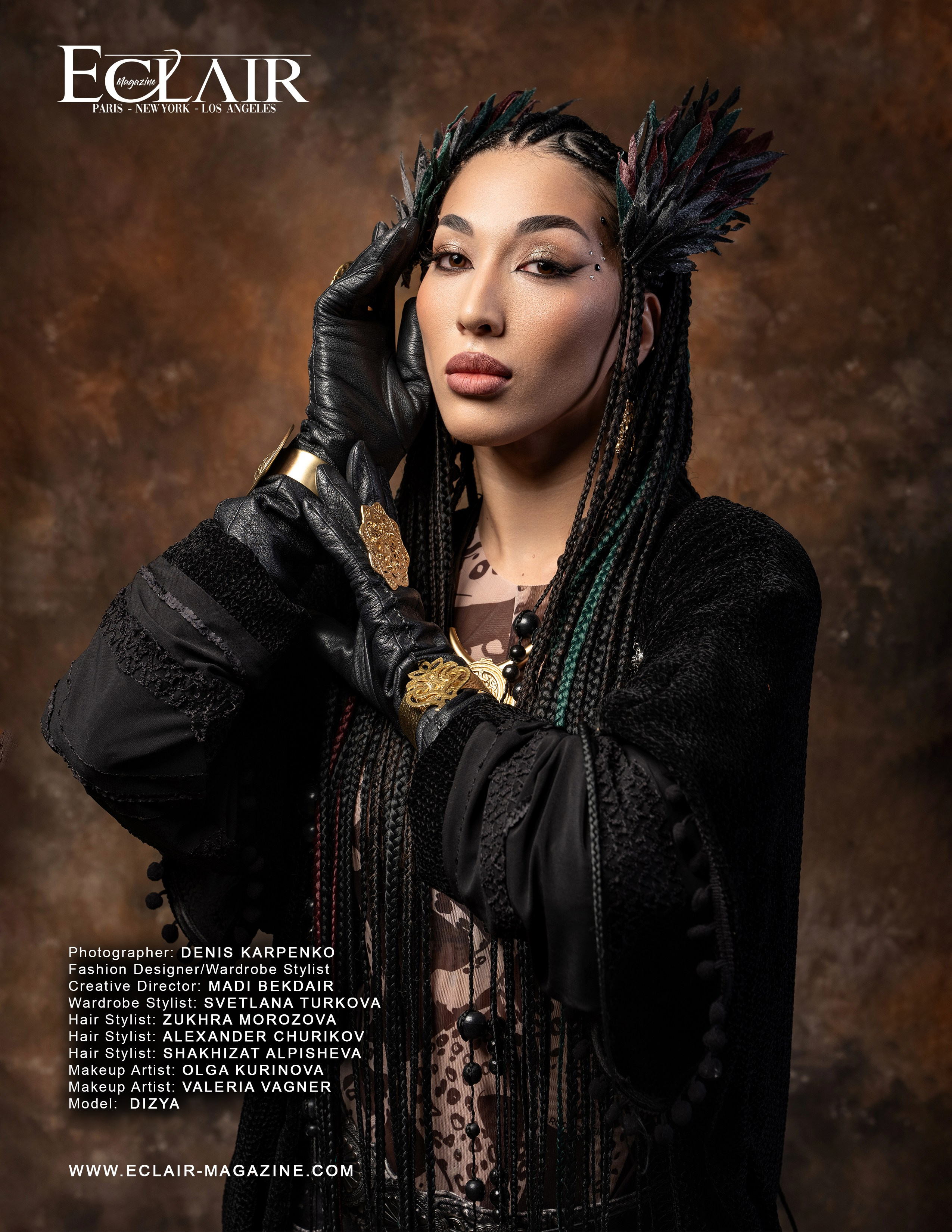 Eclare magazin January, Paris France. Сайт Алматинского НЮ АРТ, будуар и фэшн фотографа Дениса Карпенко