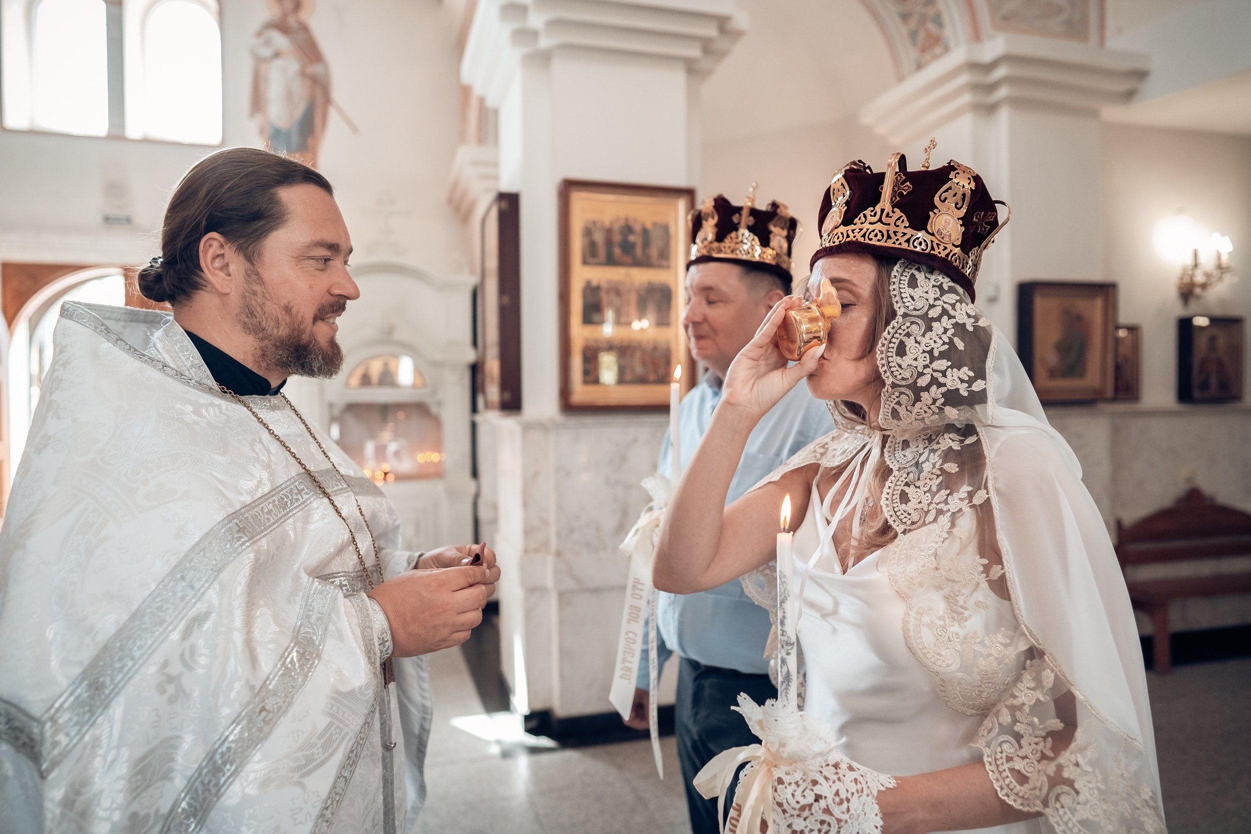 Венчание в храме Вознесения Господне г. Севастополь. Церковный фотограф Севастополь
