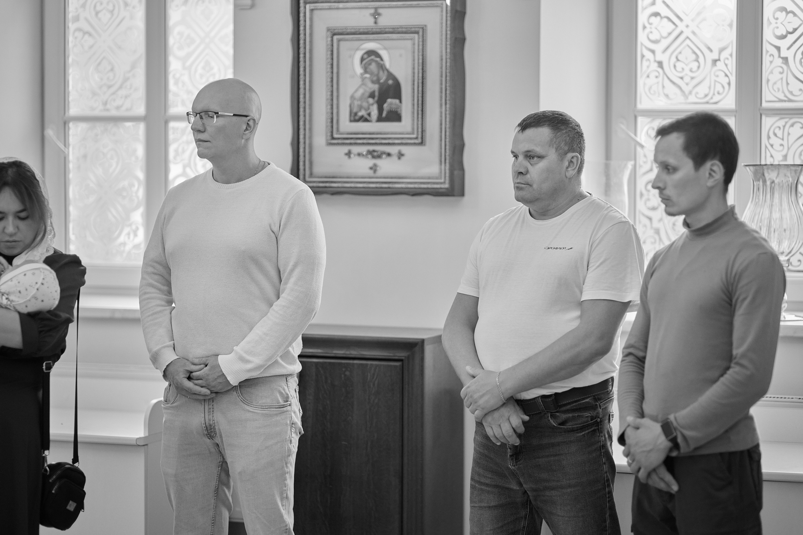Крещение Владислава и Даниила. Студия подкастов в Перми фотограф видеограф Михаил Воскресенских