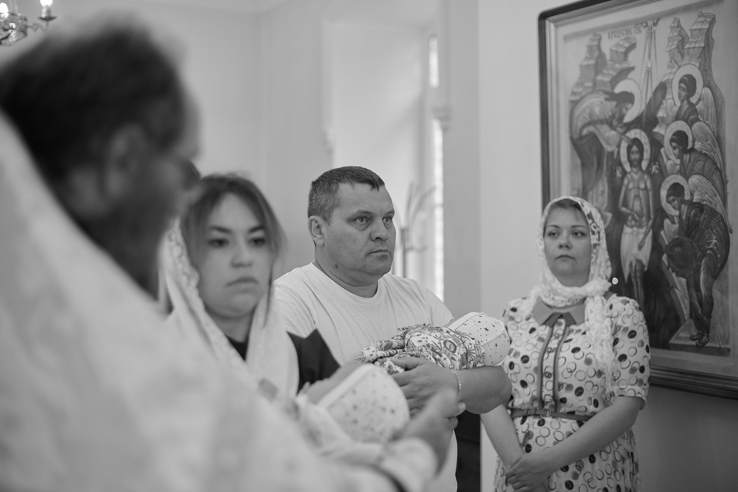 Крещение Владислава и Даниила. Студия подкастов в Перми фотограф видеограф Михаил Воскресенских