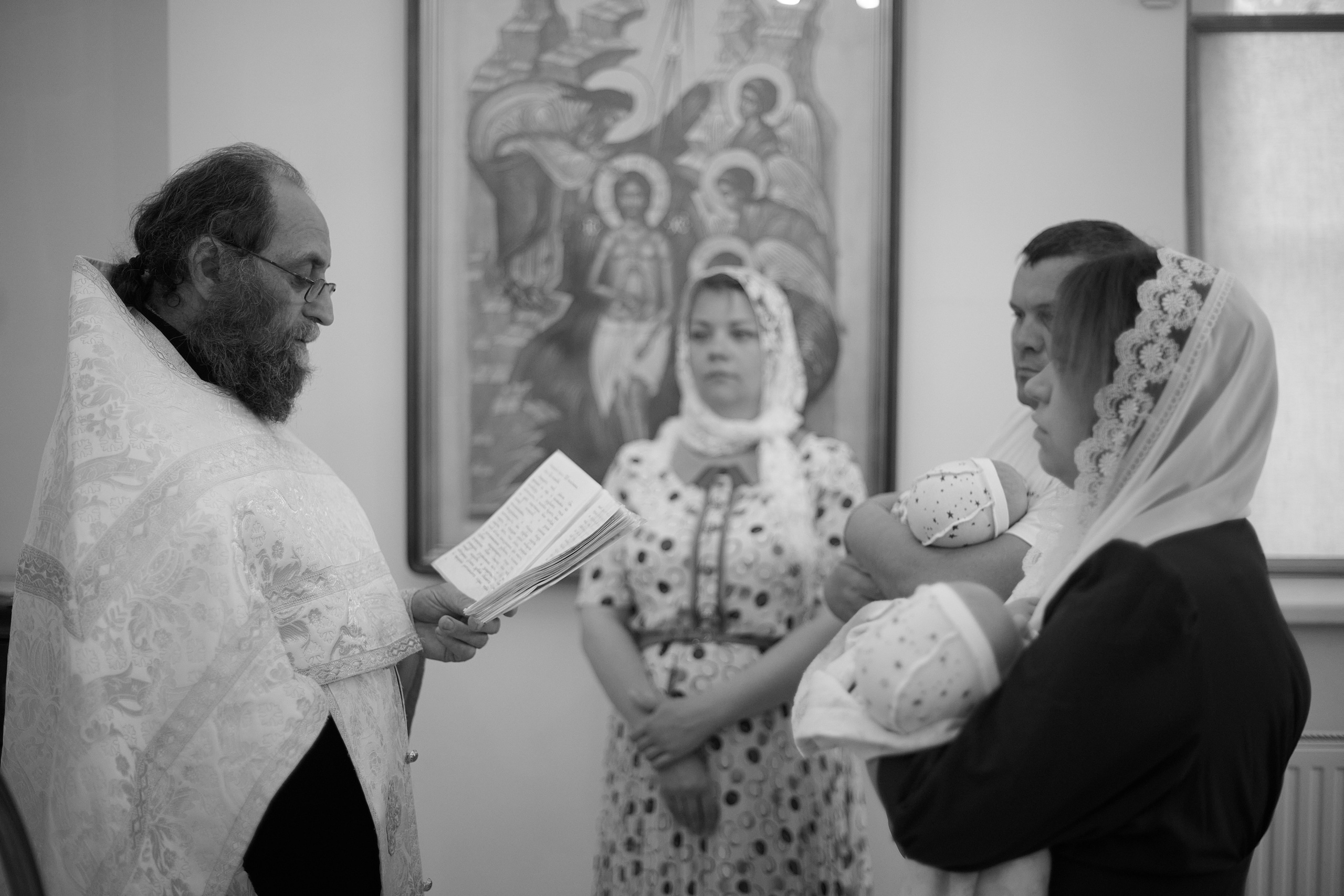 Крещение Владислава и Даниила. Студия подкастов в Перми фотограф видеограф Михаил Воскресенских