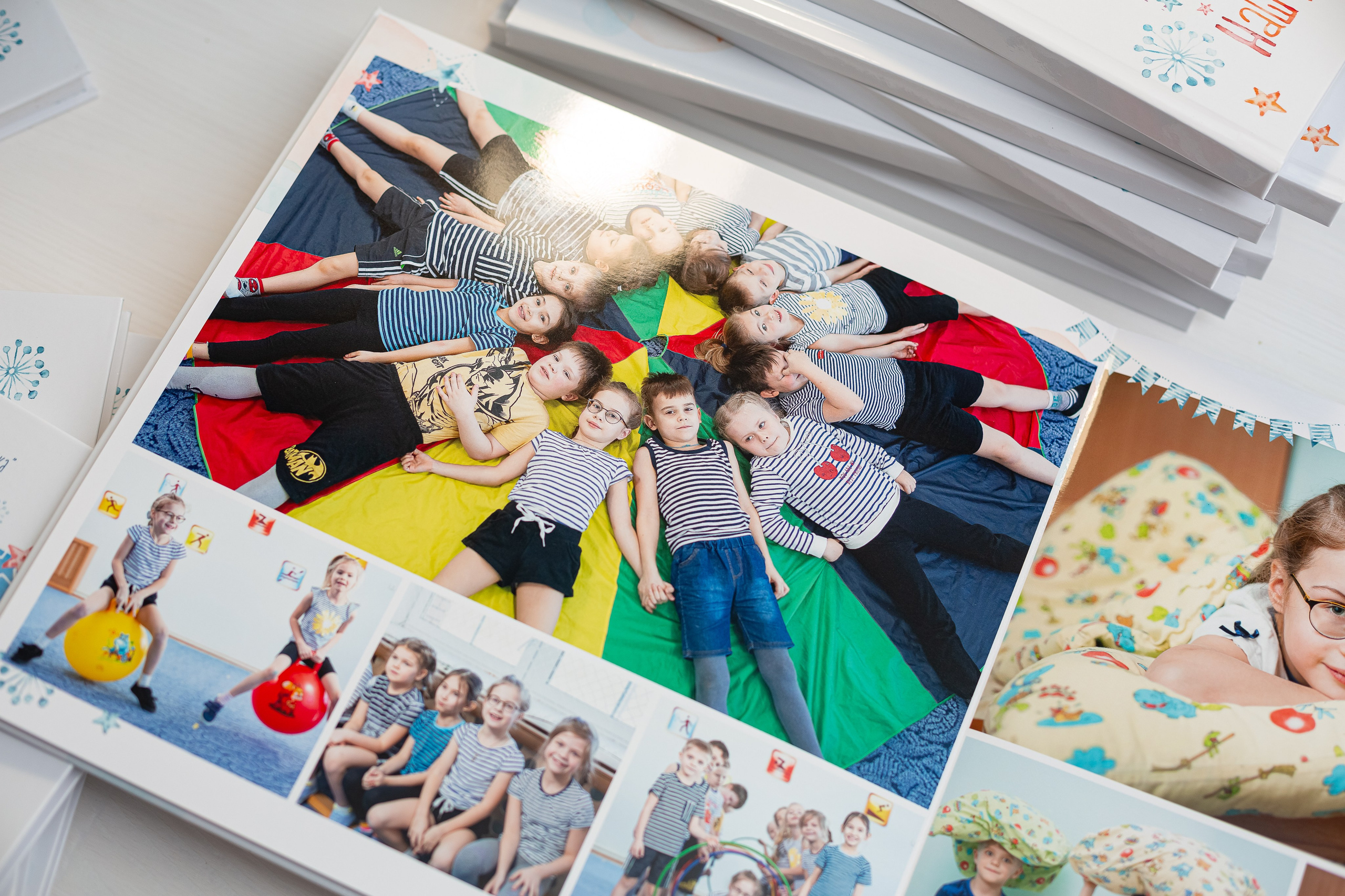 Выпускные альбомы в детский сад. Семейный и детский фотограф Комина Елена, Власиха, Одинцово