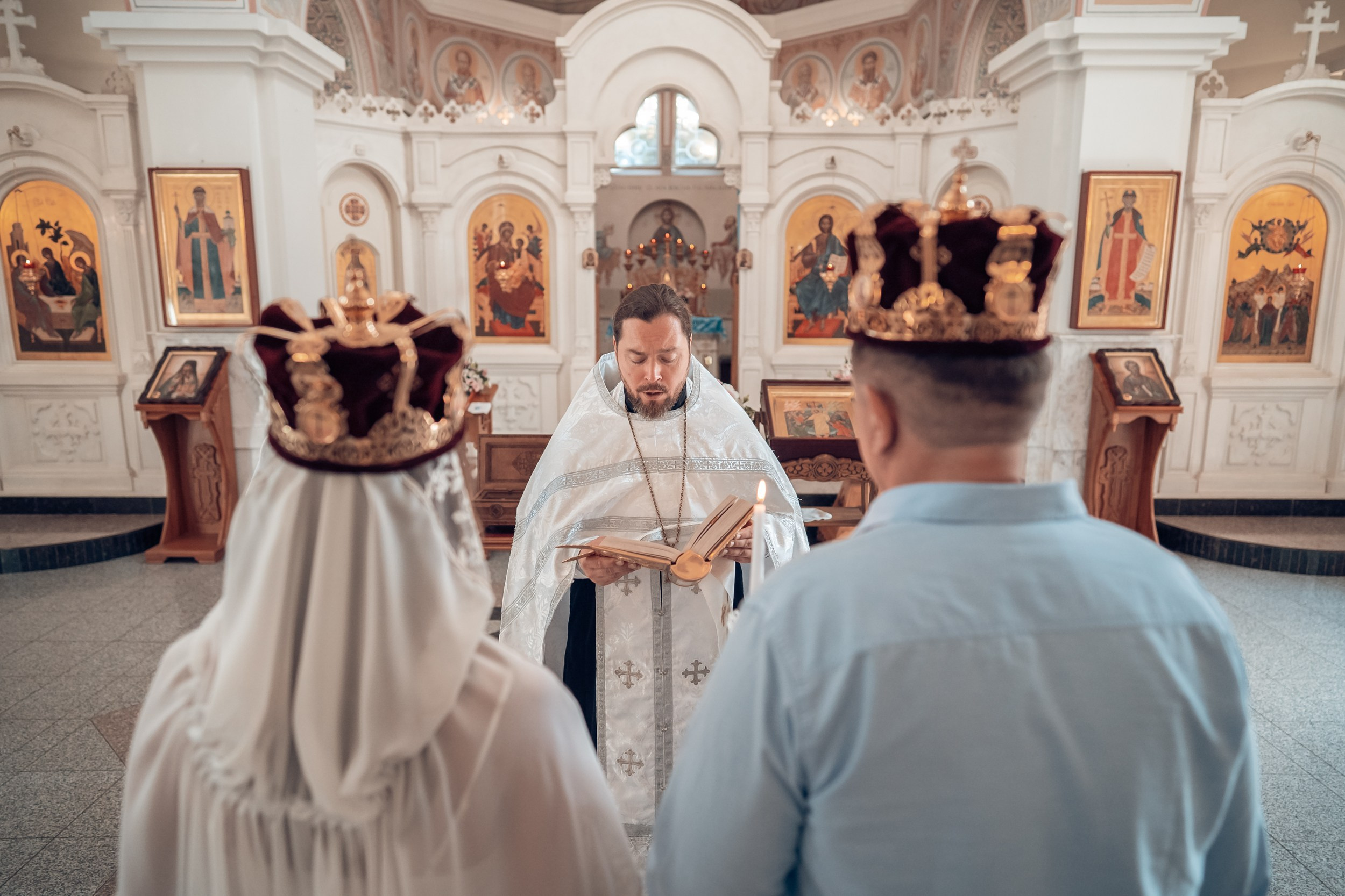 Венчание в храме Вознесения Господне г. Севастополь. Церковный фотограф Севастополь