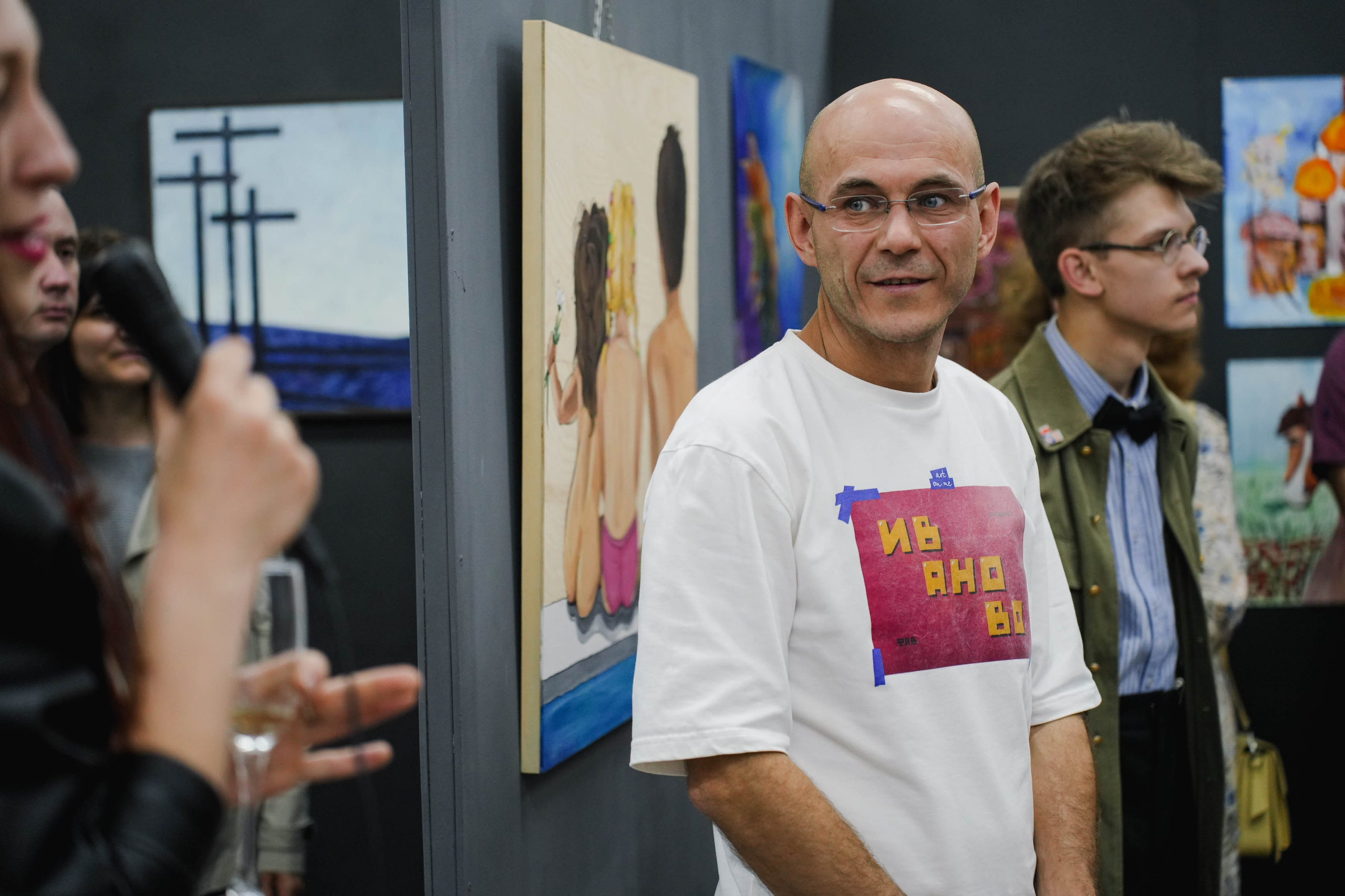 Открытие выставки «Наивное искусство». Спортивный и репортажный фотограф в Иваново Сергей Силкин