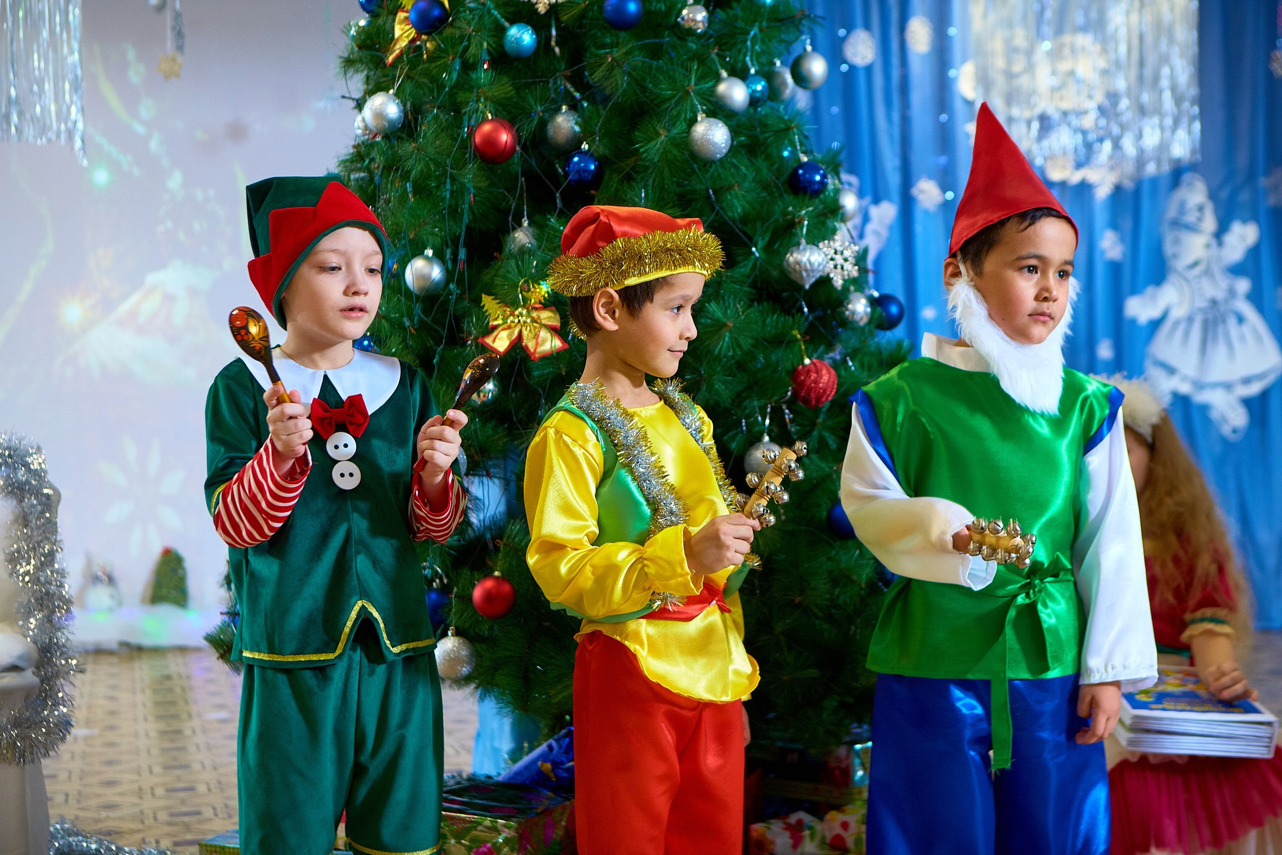 Новогодний утренник. Выпускной альбом Новосибирск