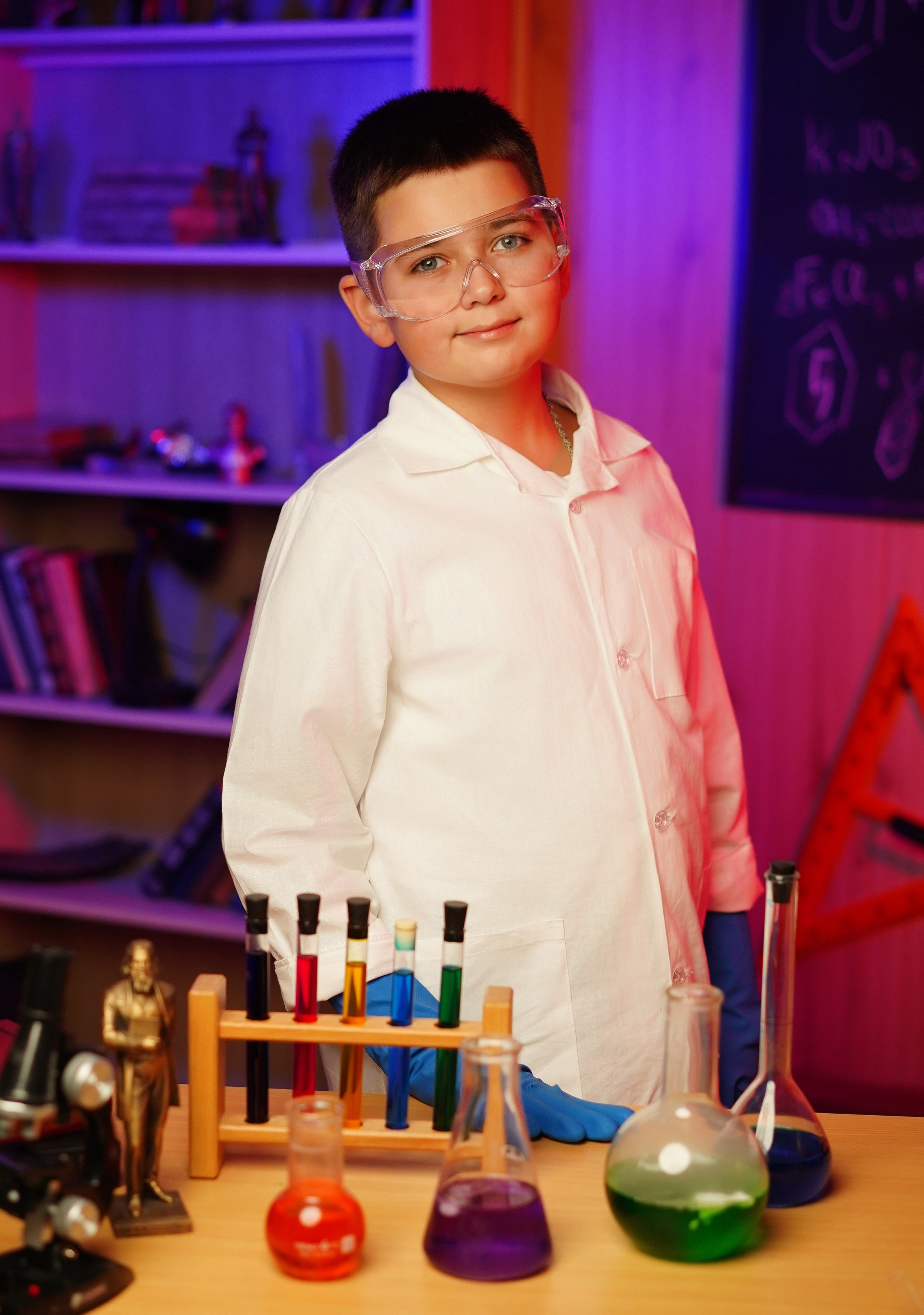 Фотосессия в стиле «Химики». GOTRA — выпускные альбомы в Тюмени