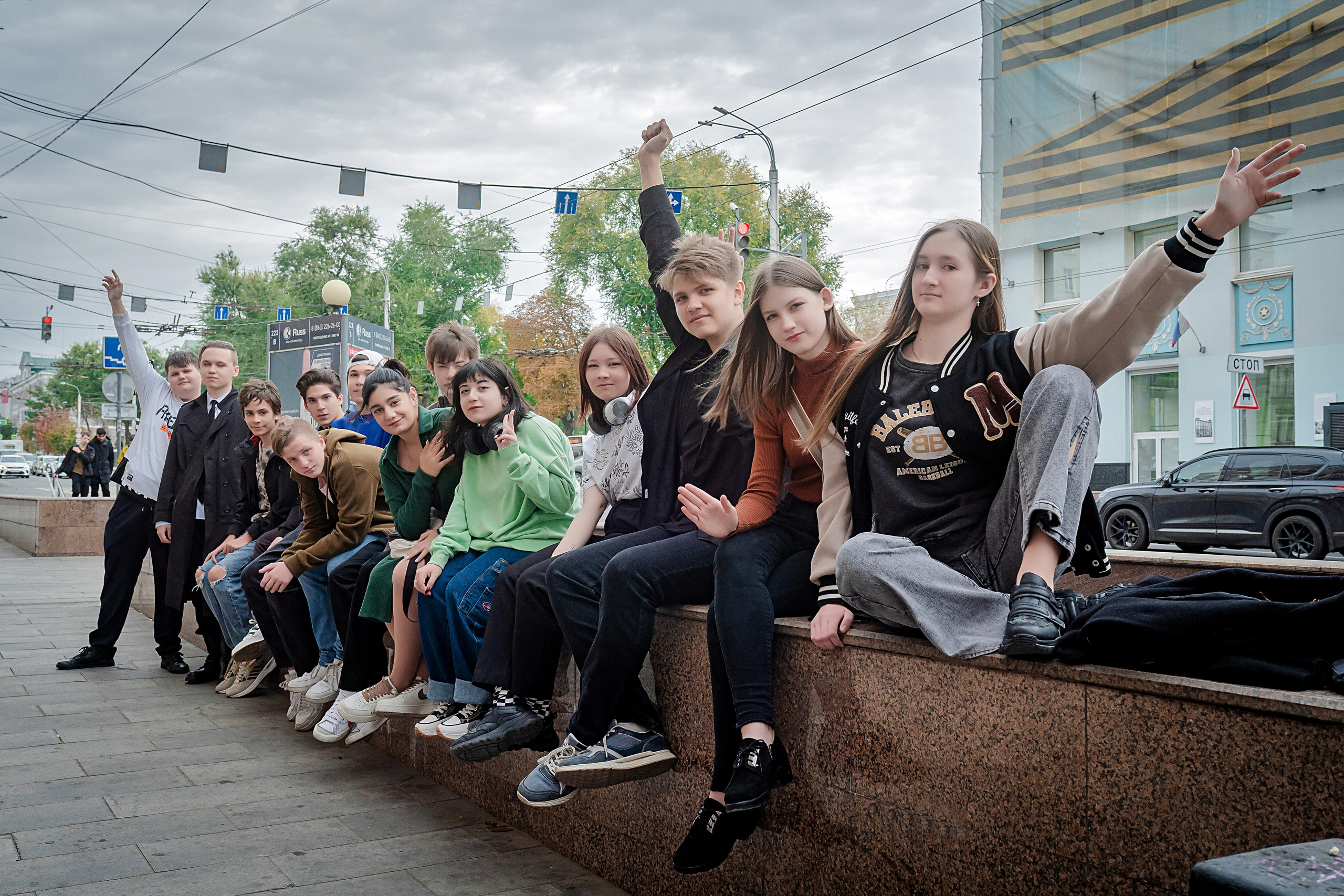 Фотосессия Школа 17 Класс 9Б. Современные Выпускные Альбомы в Ростове-на-Дону