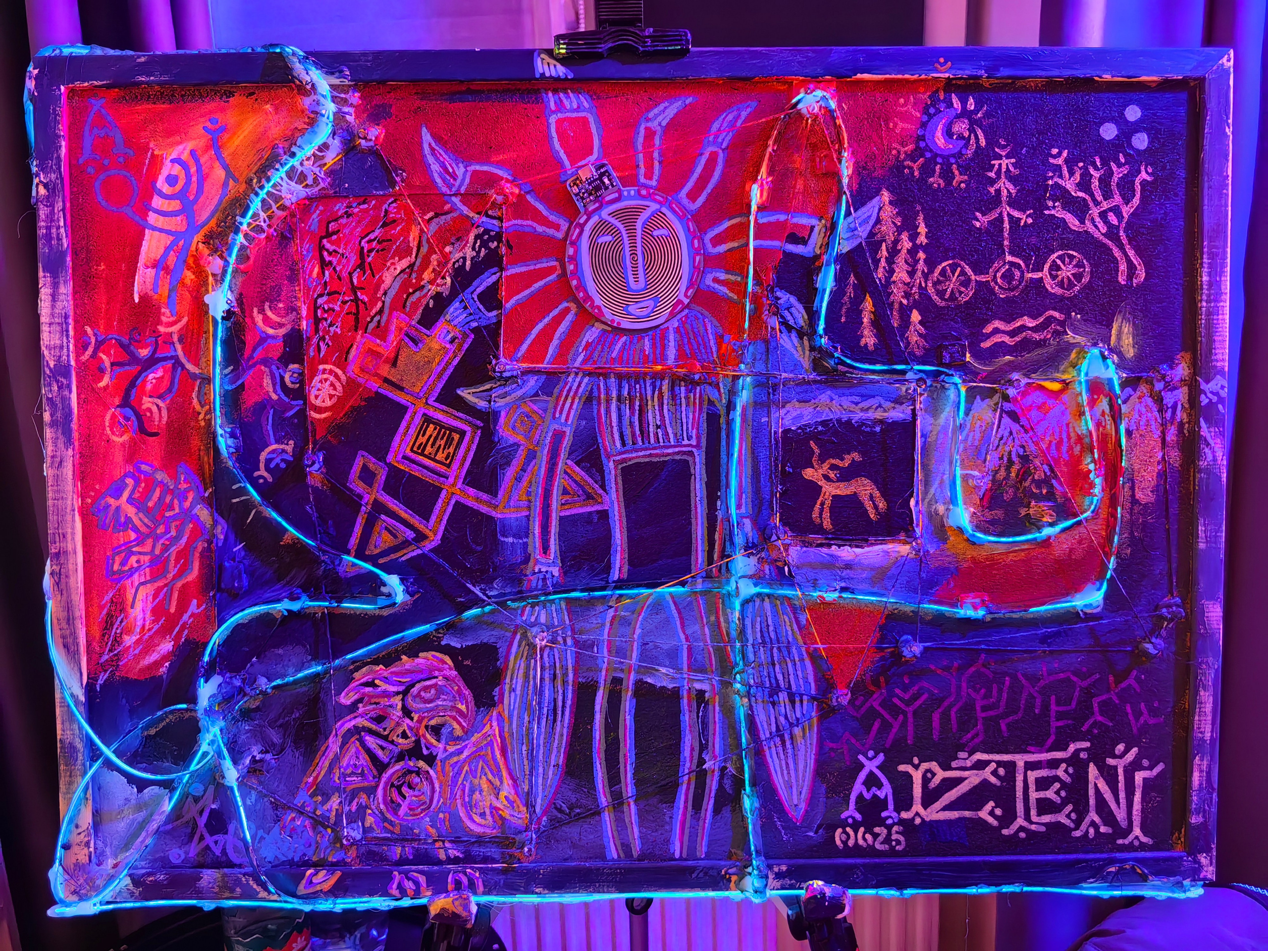 На_повестке пробка 50×70, смешанные технологии. IZTENI ART