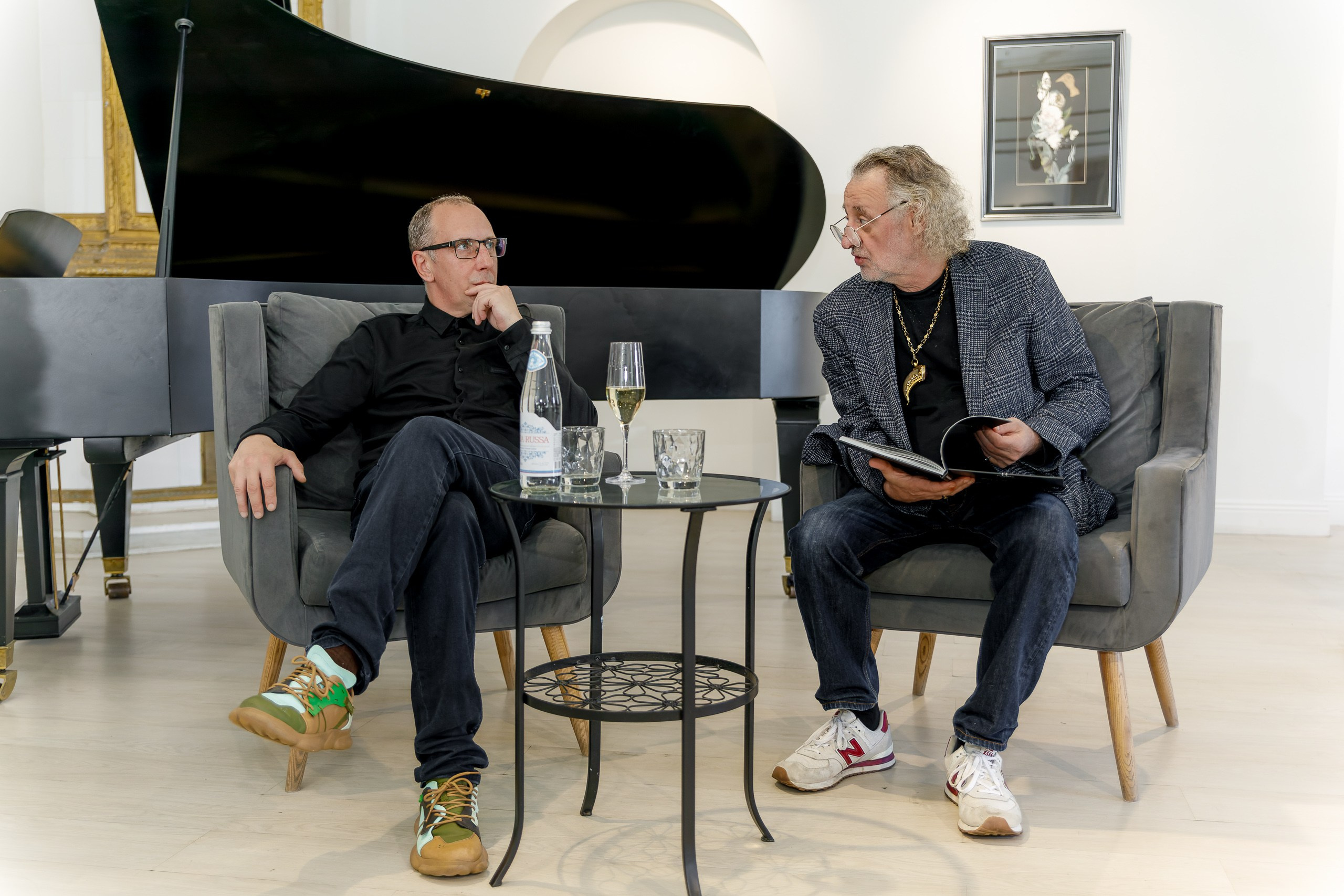 Финисаж выставки Евгения Крылова. Photographer Sergei Miroshnikov