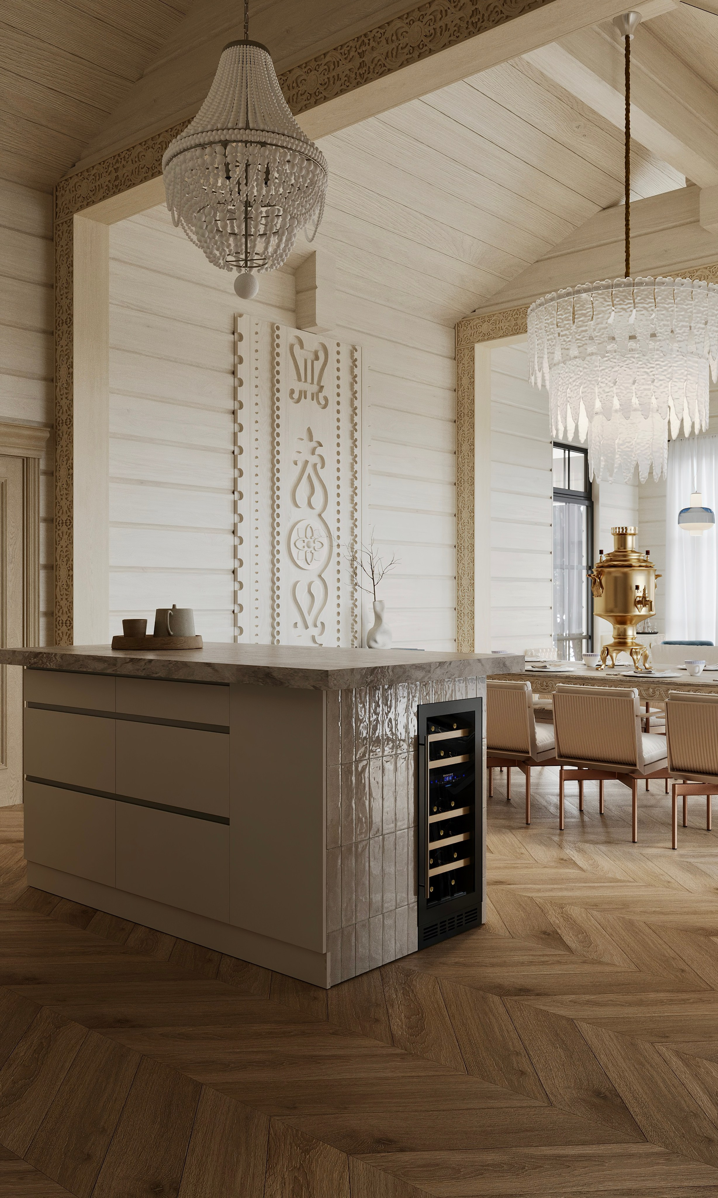 Демидково. 3D Визуализация интерьера