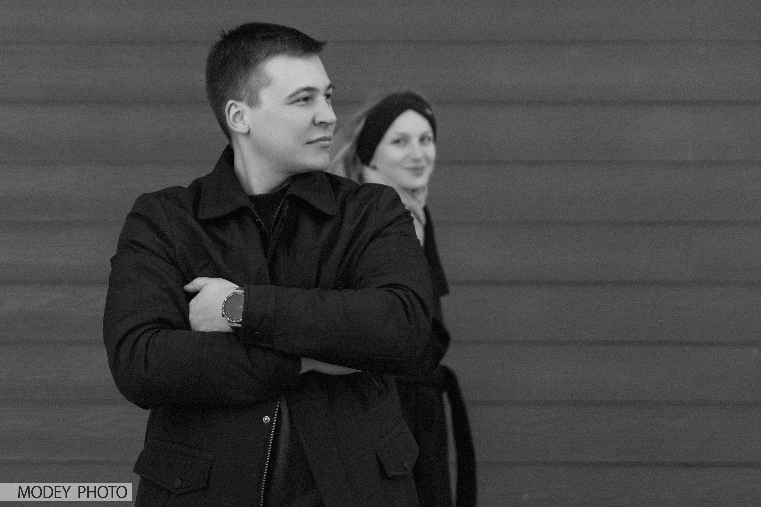 Прогулочная фотосессия Владимира и Кристины