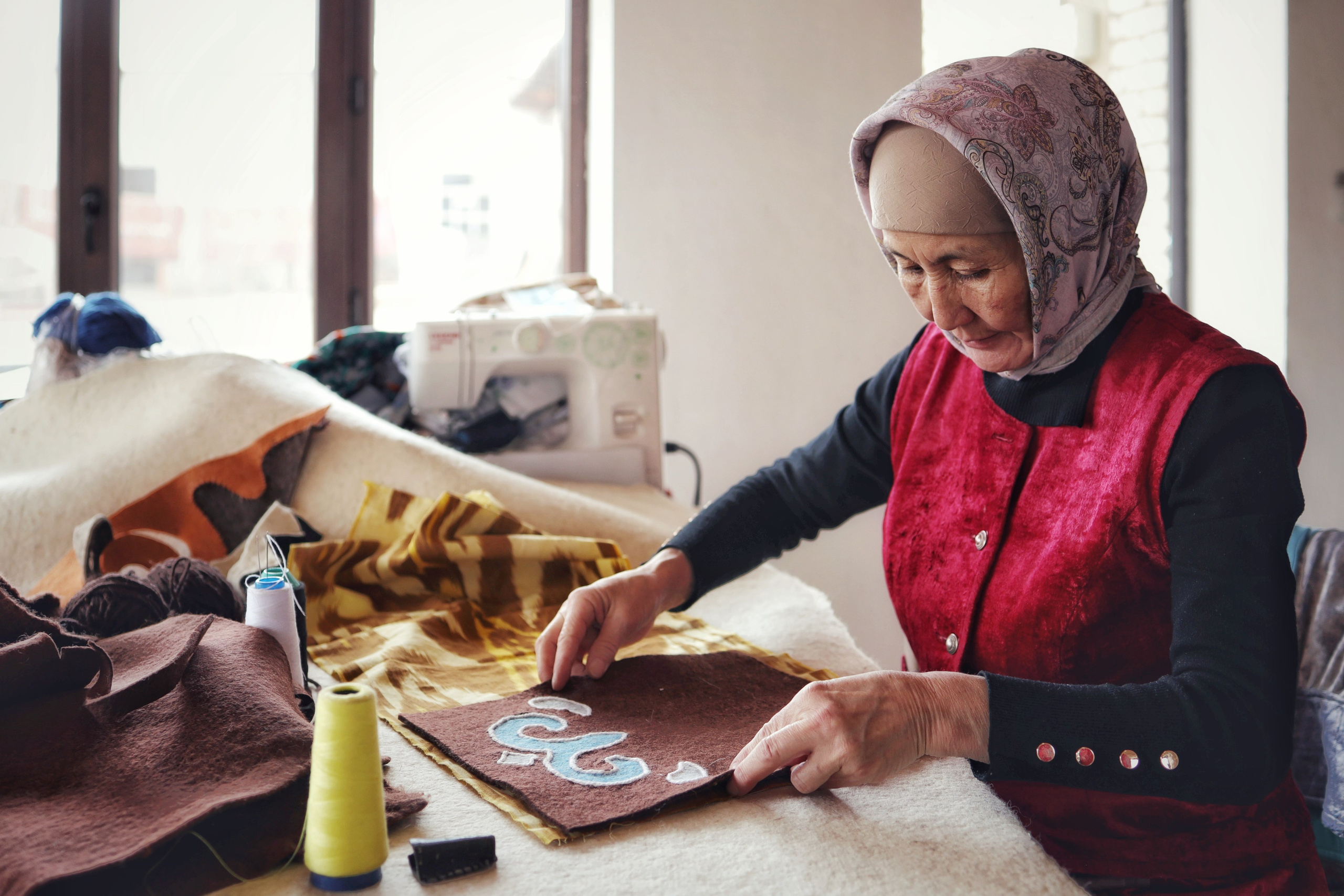 Zhanyl Baisheva, UNESCO ICH / Kyrgyzstan 2024. POLINA MÔMOT