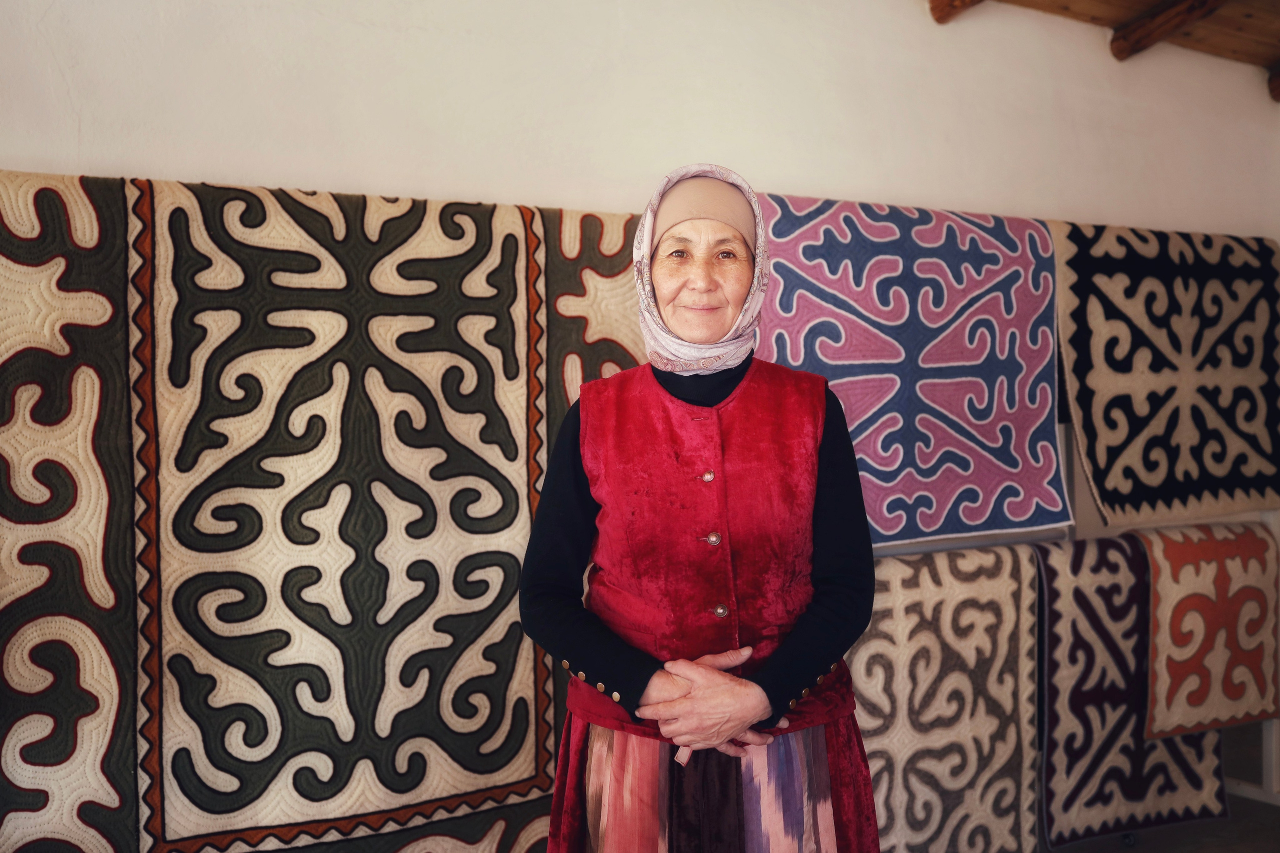 Zhanyl Baisheva, UNESCO ICH / Kyrgyzstan 2024. POLINA MÔMOT