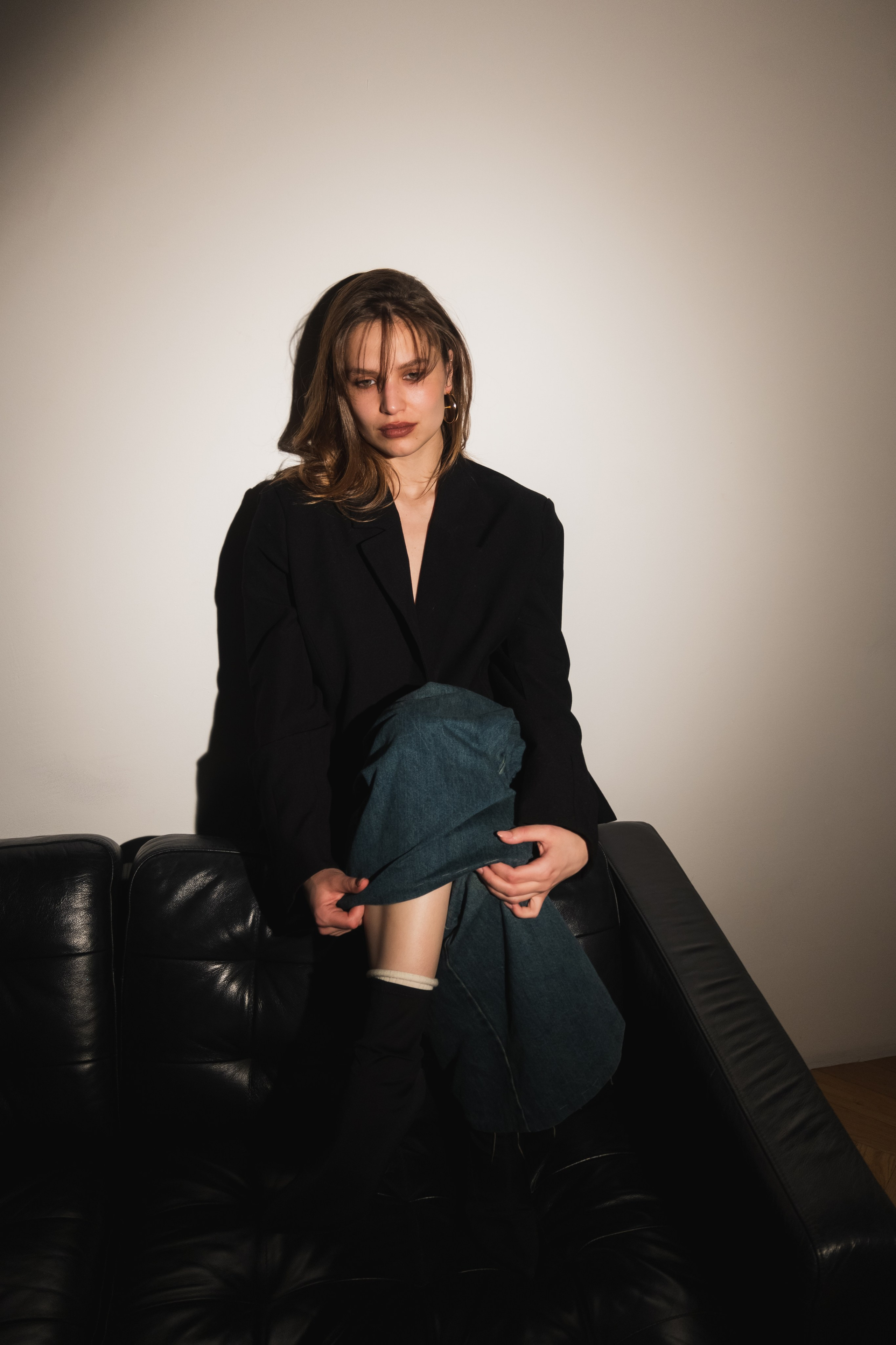 Студийная фотосессия Саши. Портретный и репортажный фотограф в Санкт-Петербурге | Валерия Кайряк