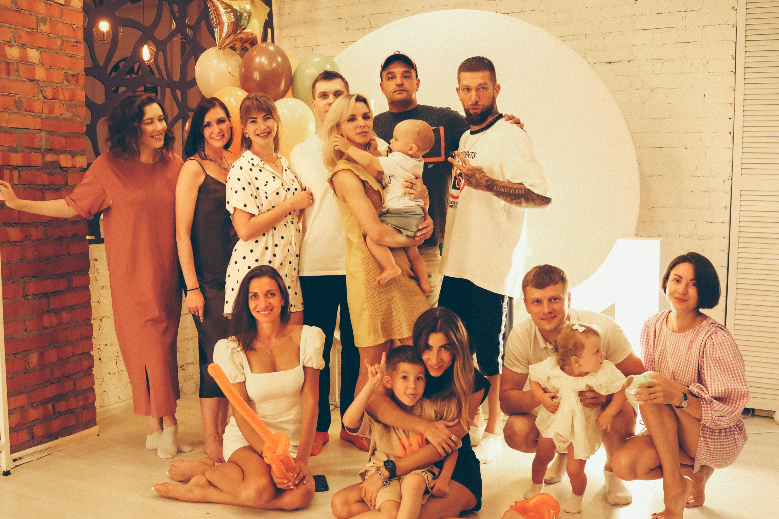 День Рождения Арсения. Детский семейный фотограф в Москве Светлана Микадзе