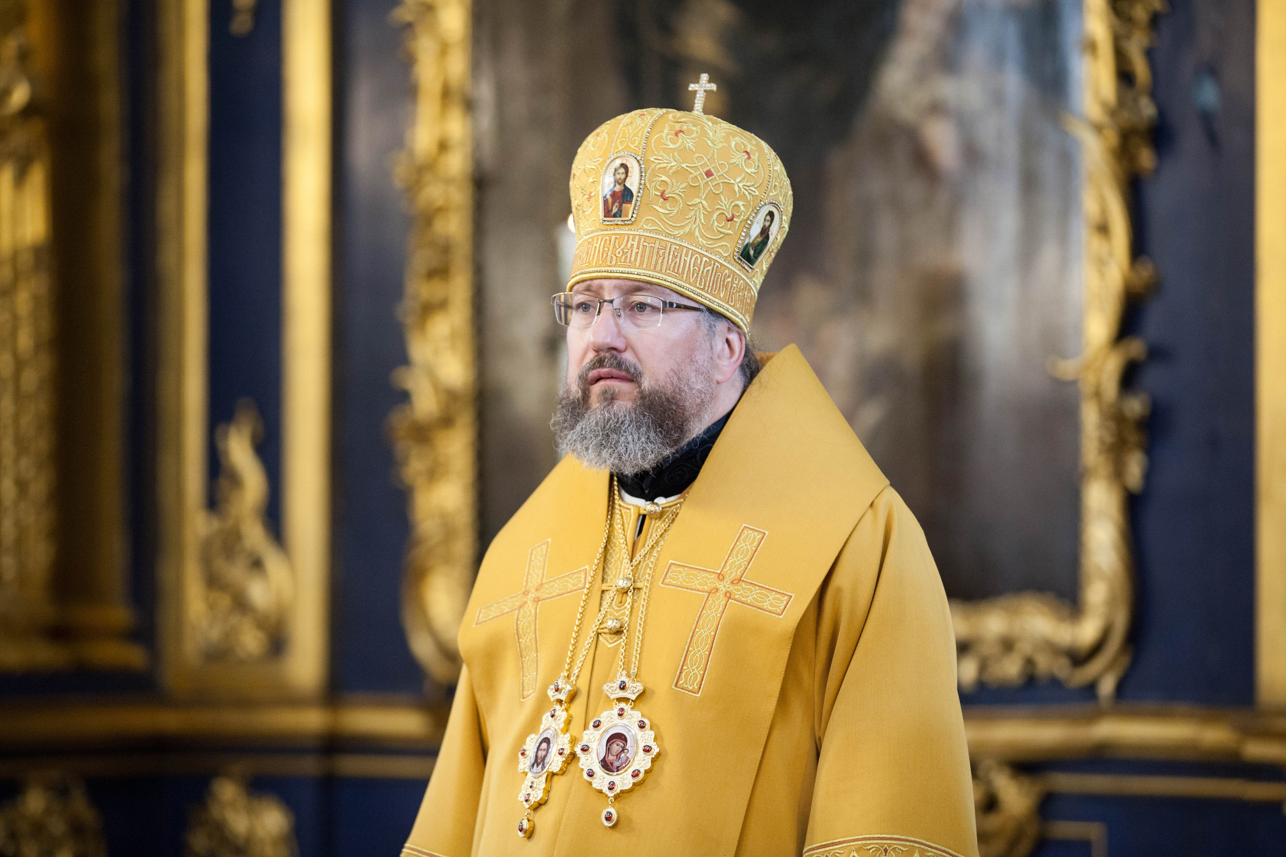 МИТРОПОЛИТ ВАРСОНОФИЙ СОВЕРШИЛ БОЖЕСТВЕННУЮ ЛИТУРГИЮ В НИКОЛО-БОГОЯВЛЕНСКОМ СОБОРЕ. НИКОЛО-БОГОЯВЛЕНСКИЙ МОРСКОЙ СОБОР