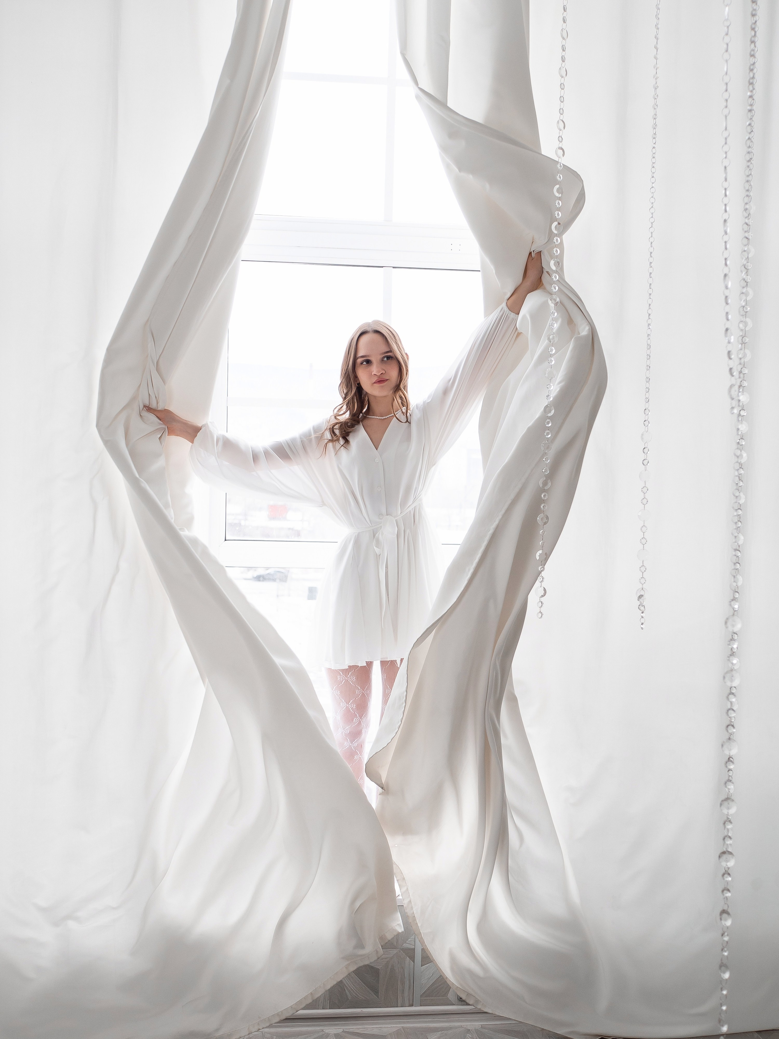 Фотосессия с цветами в фотостудии. Семейный и детский фотограф в Красноярске Надежда Арефьева