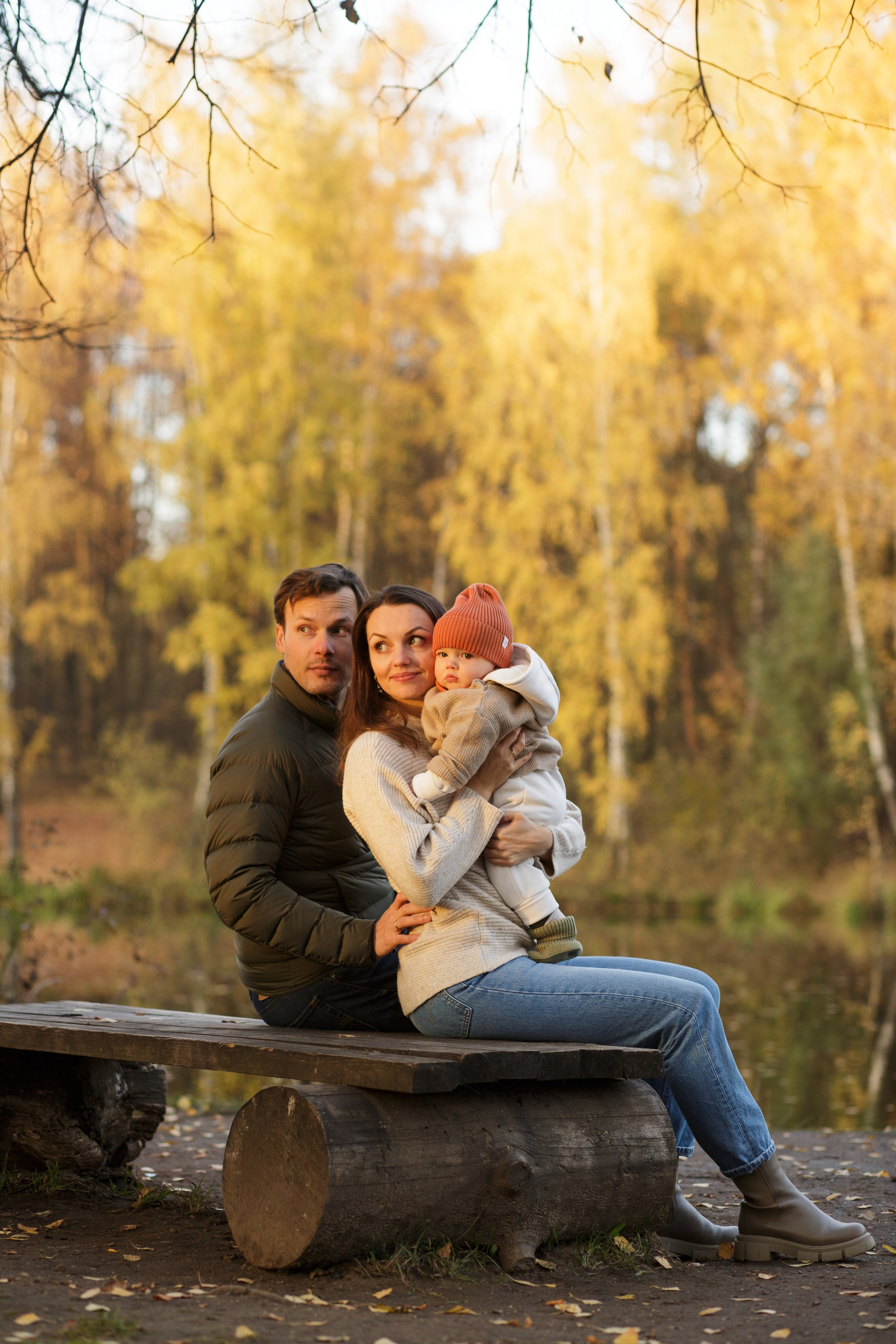Семейная фотосессия на природе, фотограф Звенигород, семейный фотограф. Фотограф Олеся Бакалина