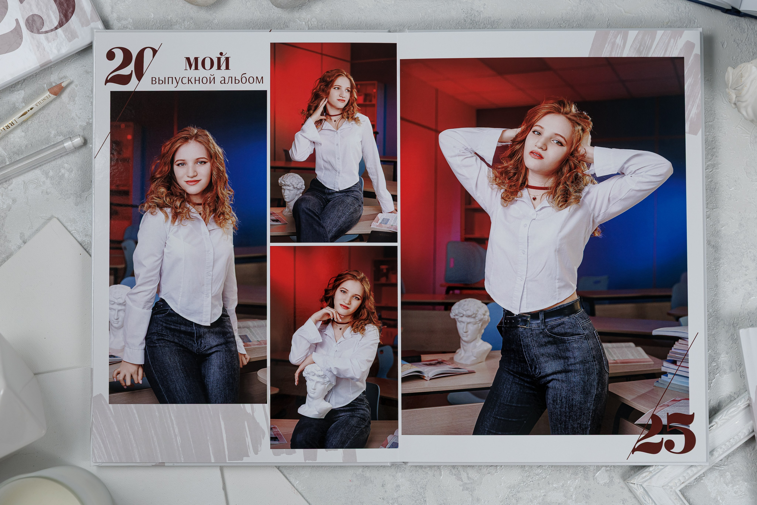 Выпускные альбомы общая информация. Семейный и детский фотограф Комина Елена, Власиха, Одинцово