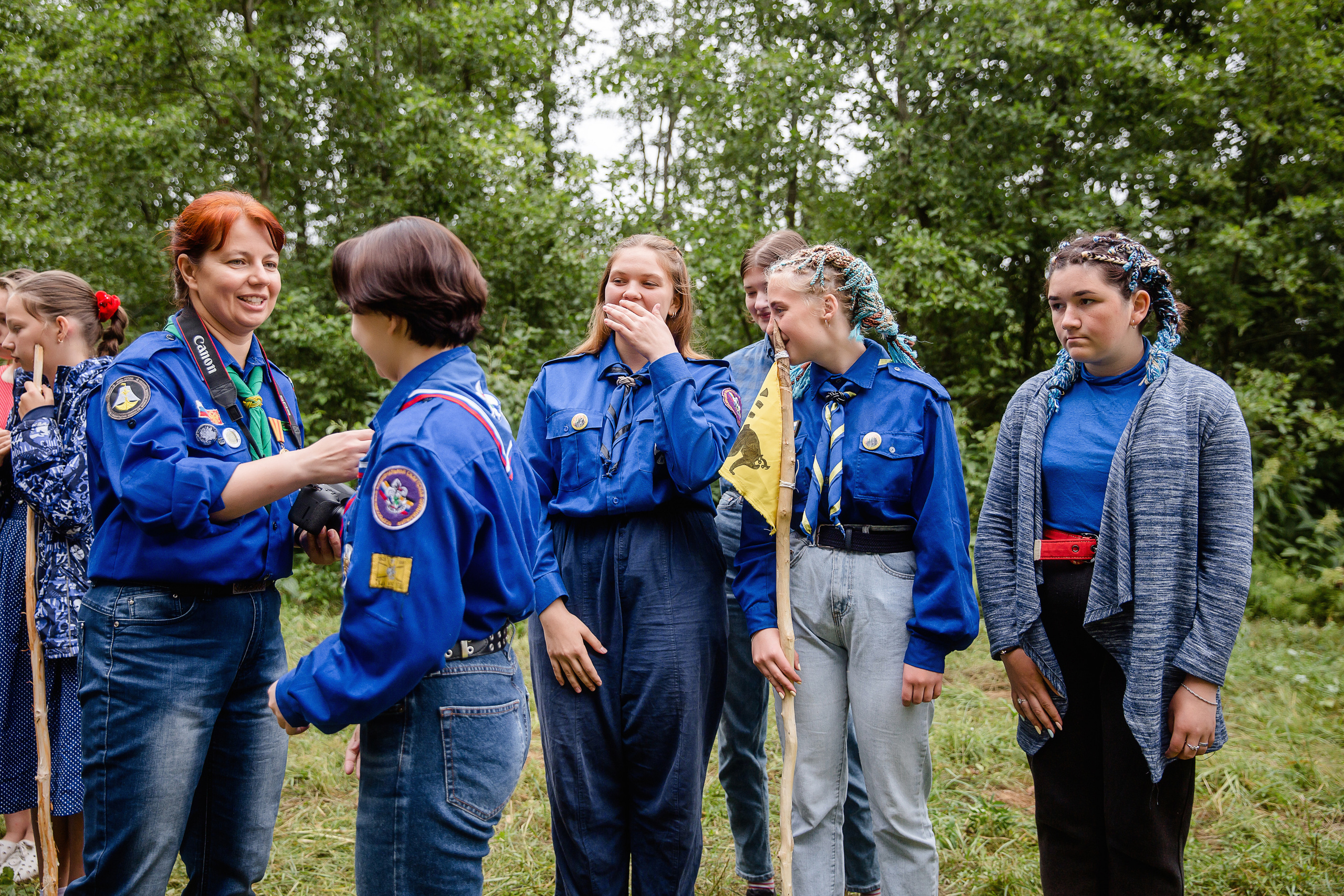 Лагерь православных следопытов в Тверской области, Дудино. Семейный и детский фотограф в Москве Вера Ускова