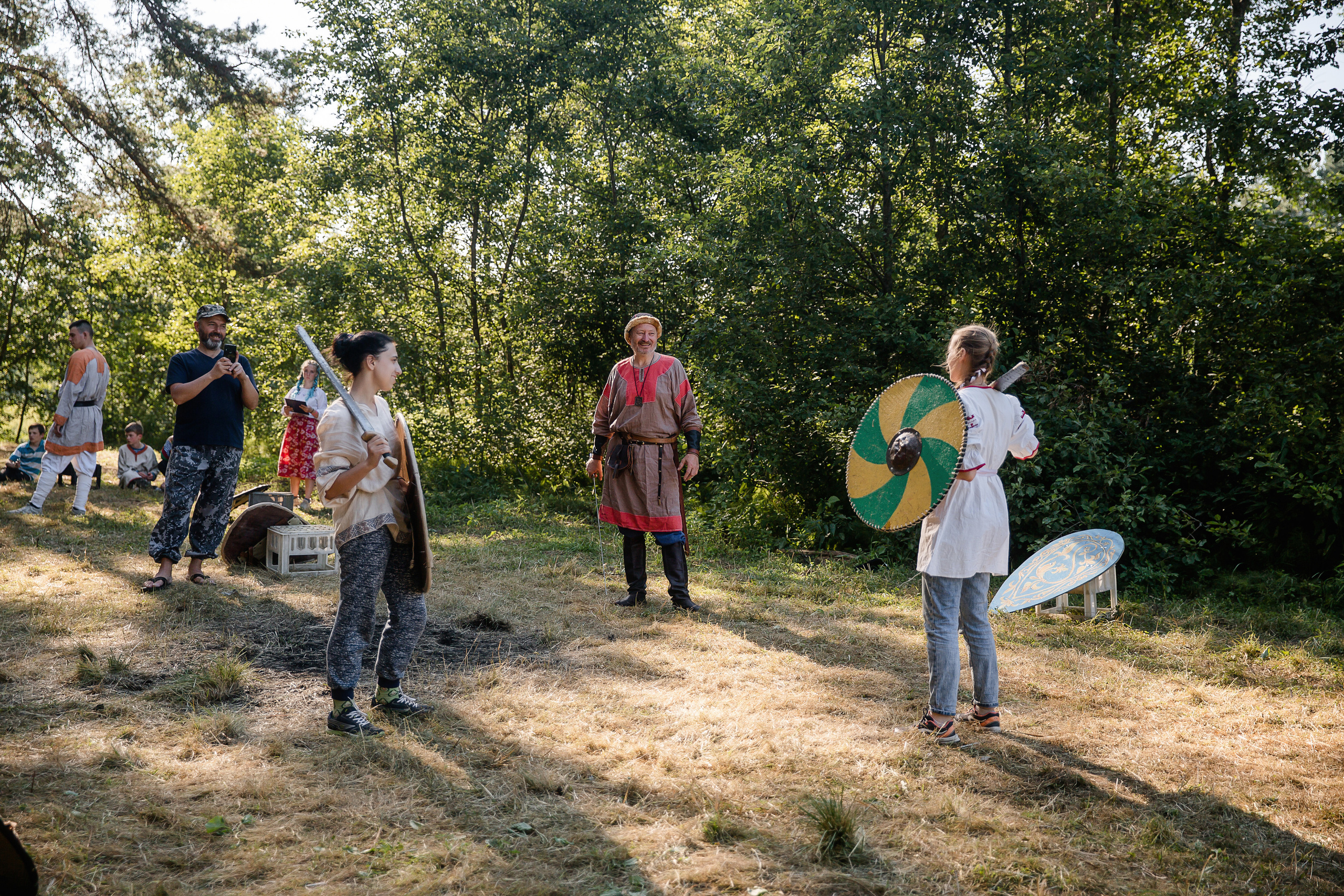 Лагерь православных следопытов в Тверской области, Дудино. Семейный и детский фотограф в Москве Вера Ускова