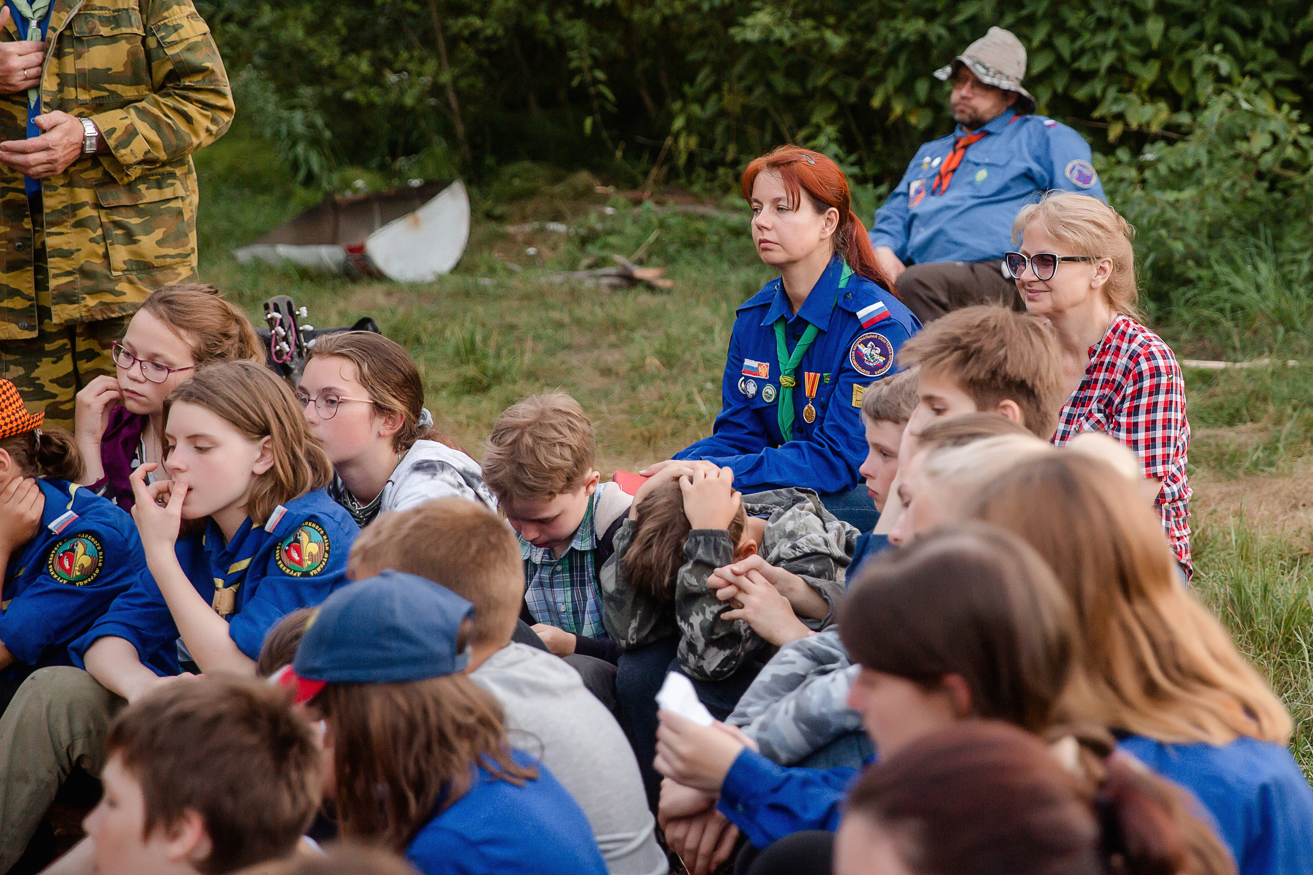 Лагерь православных следопытов в Тверской области, Дудино. Семейный и детский фотограф в Москве Вера Ускова