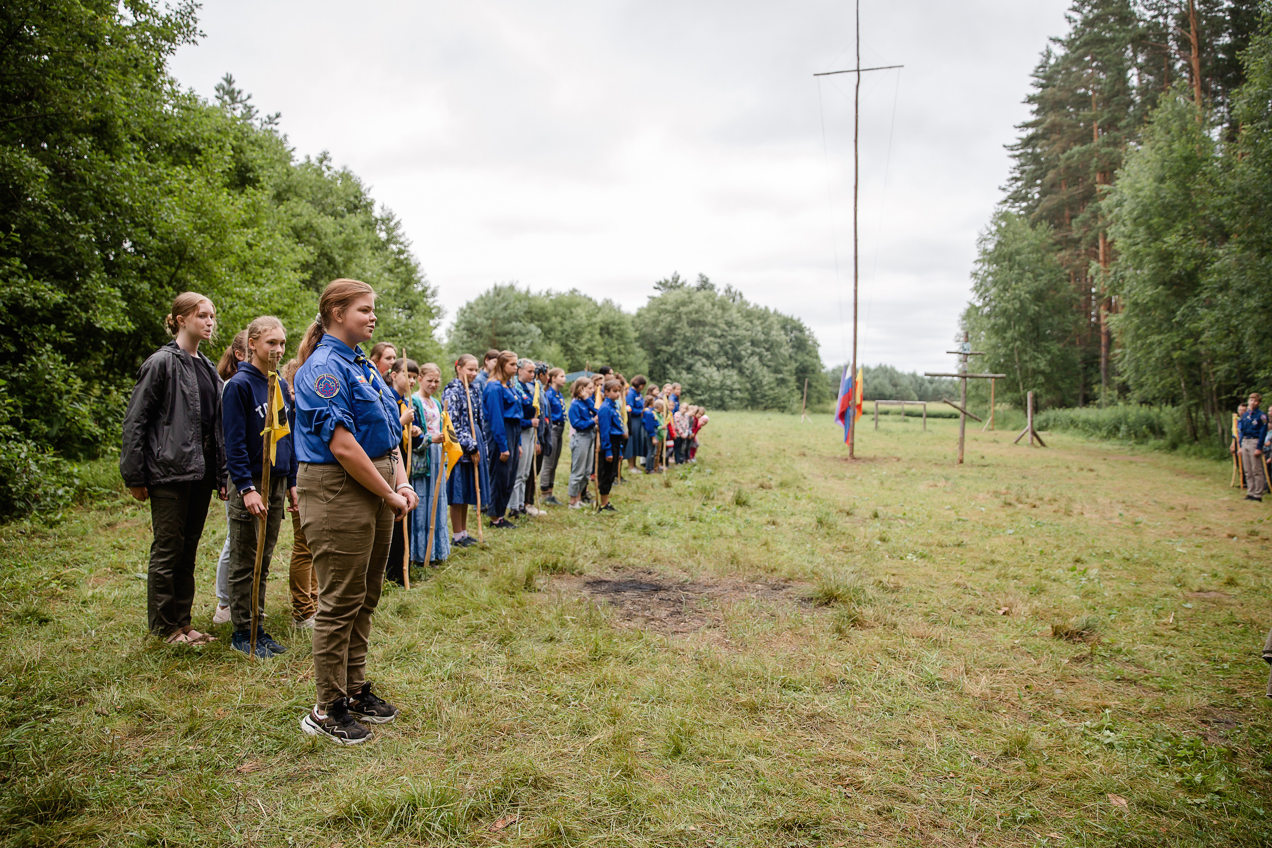 Лагерь православных следопытов в Тверской области, Дудино. Семейный и детский фотограф в Москве Вера Ускова