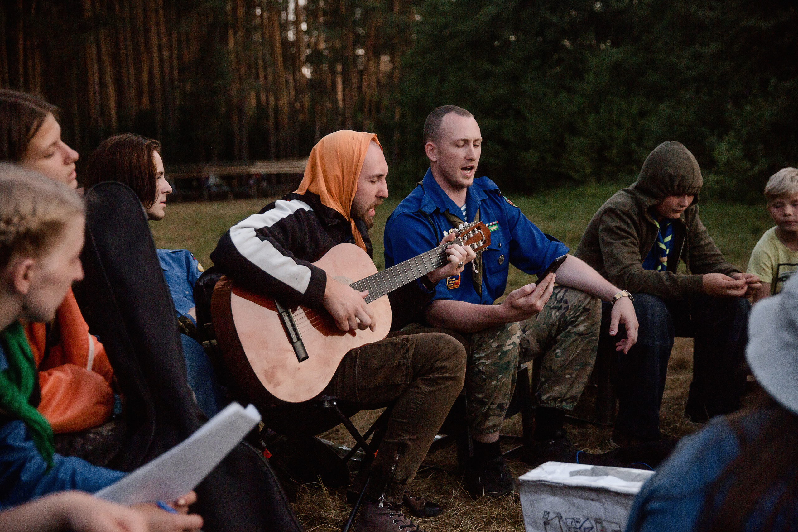 Лагерь православных следопытов в Тверской области, Дудино. Семейный и детский фотограф в Москве Вера Ускова