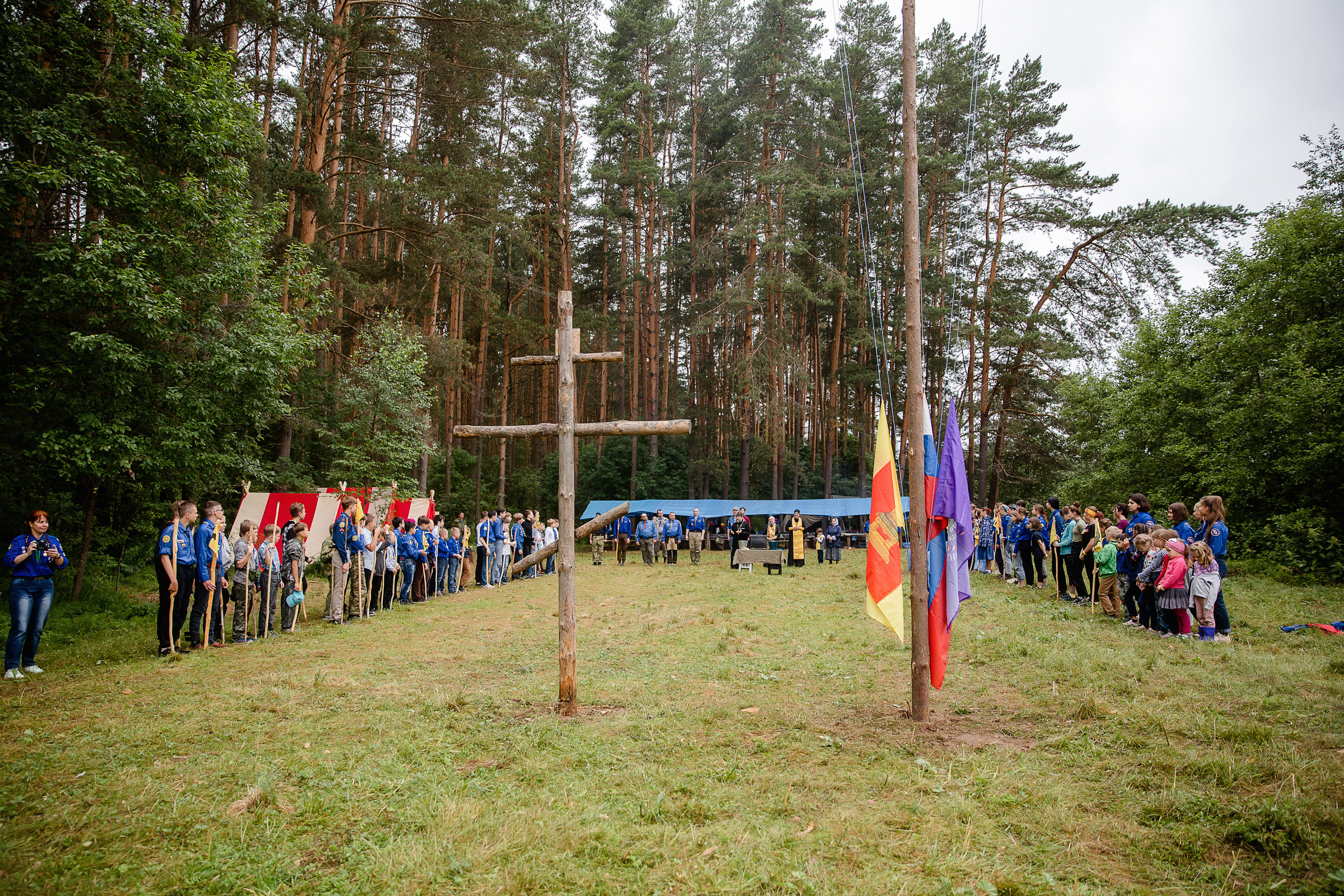Лагерь православных следопытов в Тверской области, Дудино. Семейный и детский фотограф в Москве Вера Ускова