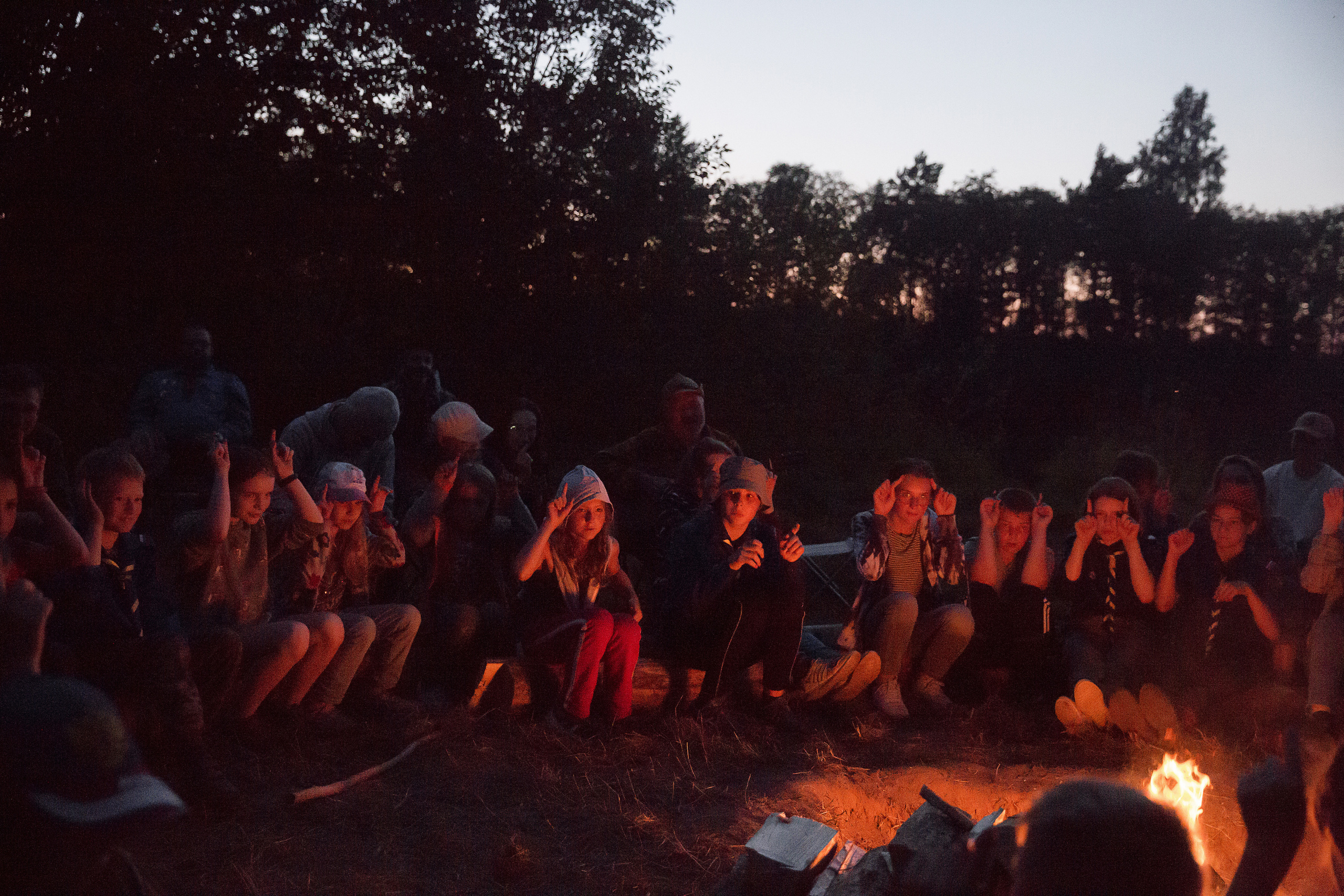 Лагерь православных следопытов в Тверской области, Дудино. Семейный и детский фотограф в Москве Вера Ускова