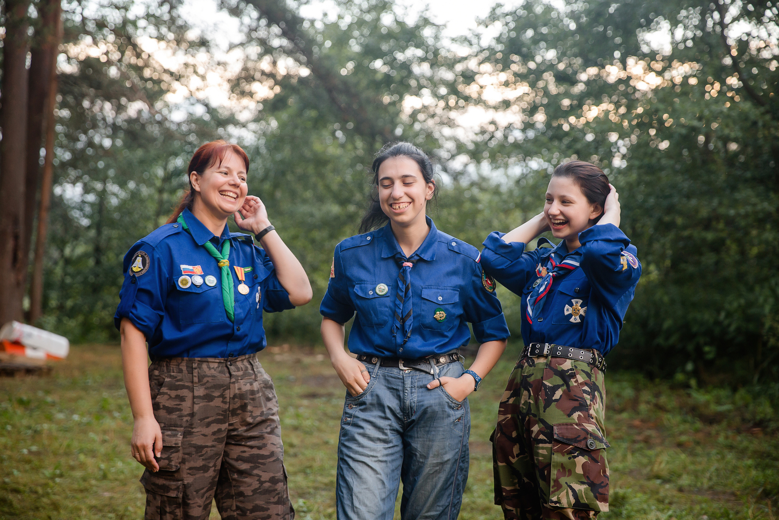 Лагерь православных следопытов в Тверской области, Дудино. Семейный и детский фотограф в Москве Вера Ускова