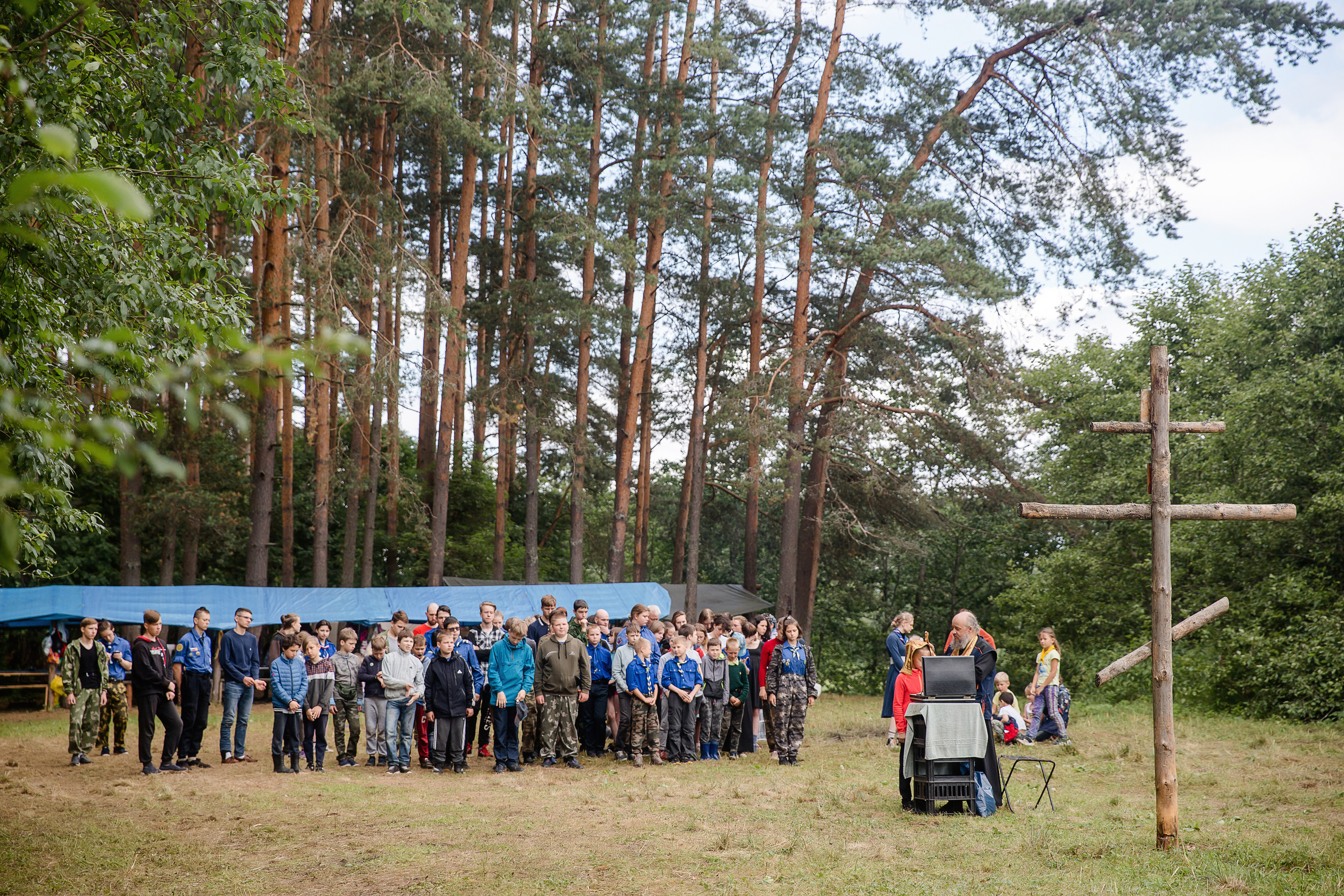 Лагерь православных следопытов в Тверской области, Дудино. Семейный и детский фотограф в Москве Вера Ускова