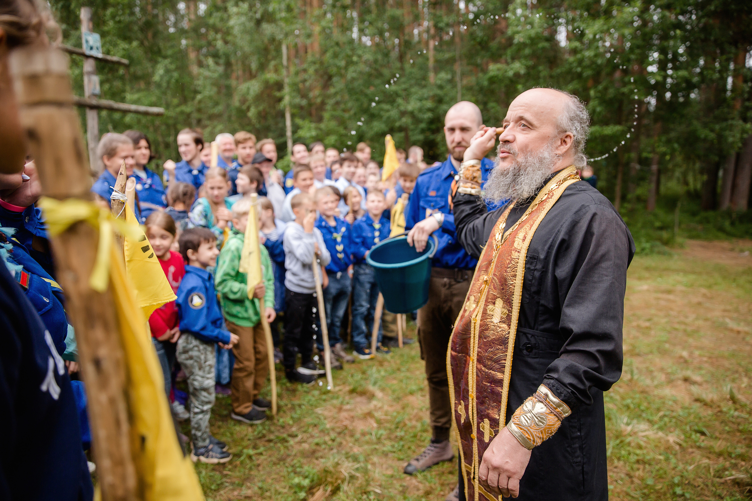 Лагерь православных следопытов в Тверской области, Дудино. Семейный и детский фотограф в Москве Вера Ускова