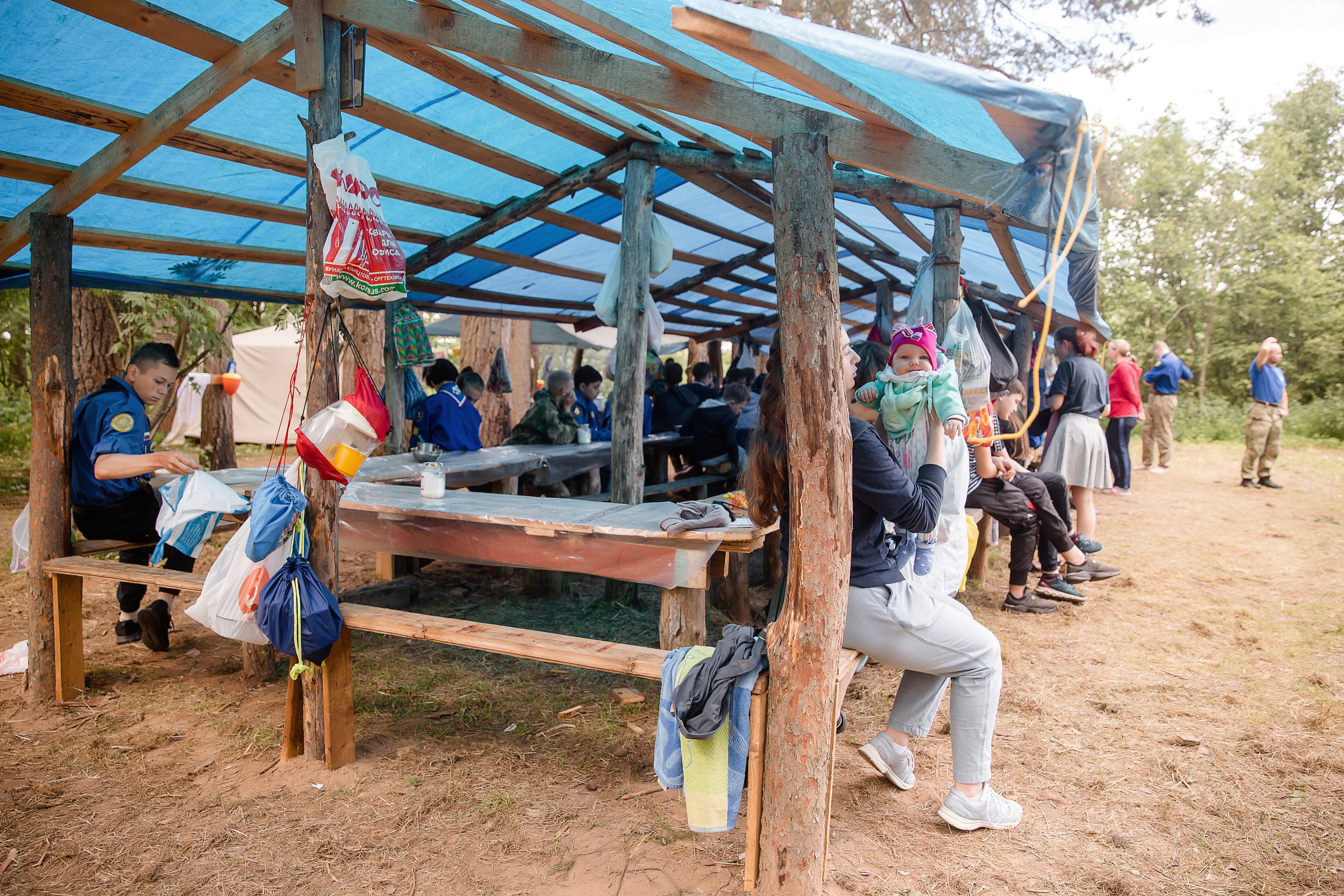 Лагерь православных следопытов в Тверской области, Дудино. Семейный и детский фотограф в Москве Вера Ускова