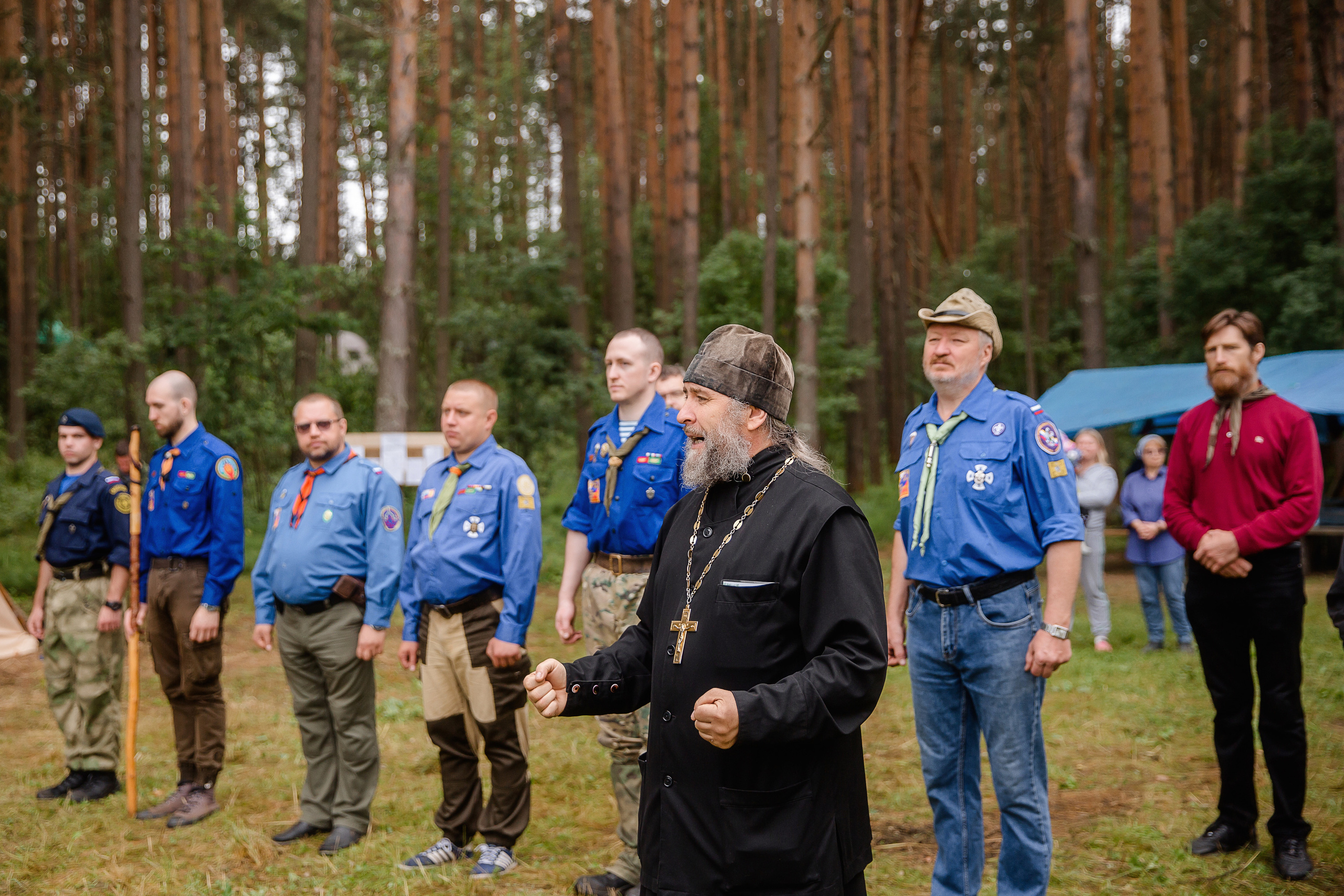 Лагерь православных следопытов в Тверской области, Дудино. Семейный и детский фотограф в Москве Вера Ускова