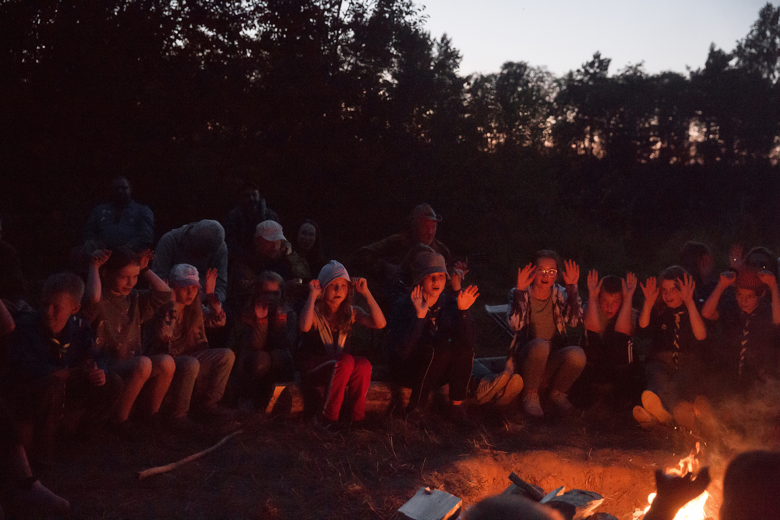 Лагерь православных следопытов в Тверской области, Дудино. Семейный и детский фотограф в Москве Вера Ускова