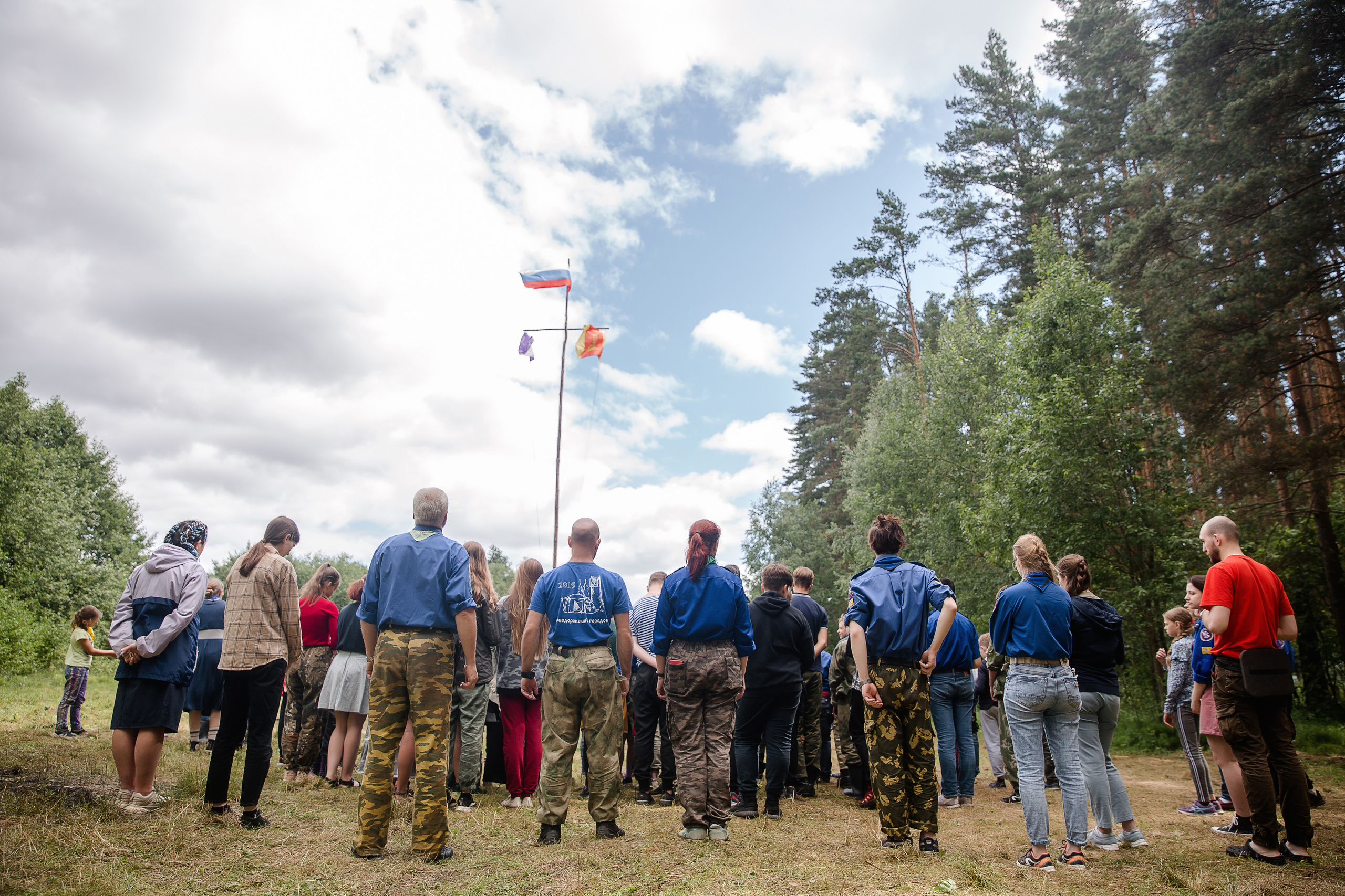 Лагерь православных следопытов в Тверской области, Дудино. Семейный и детский фотограф в Москве Вера Ускова