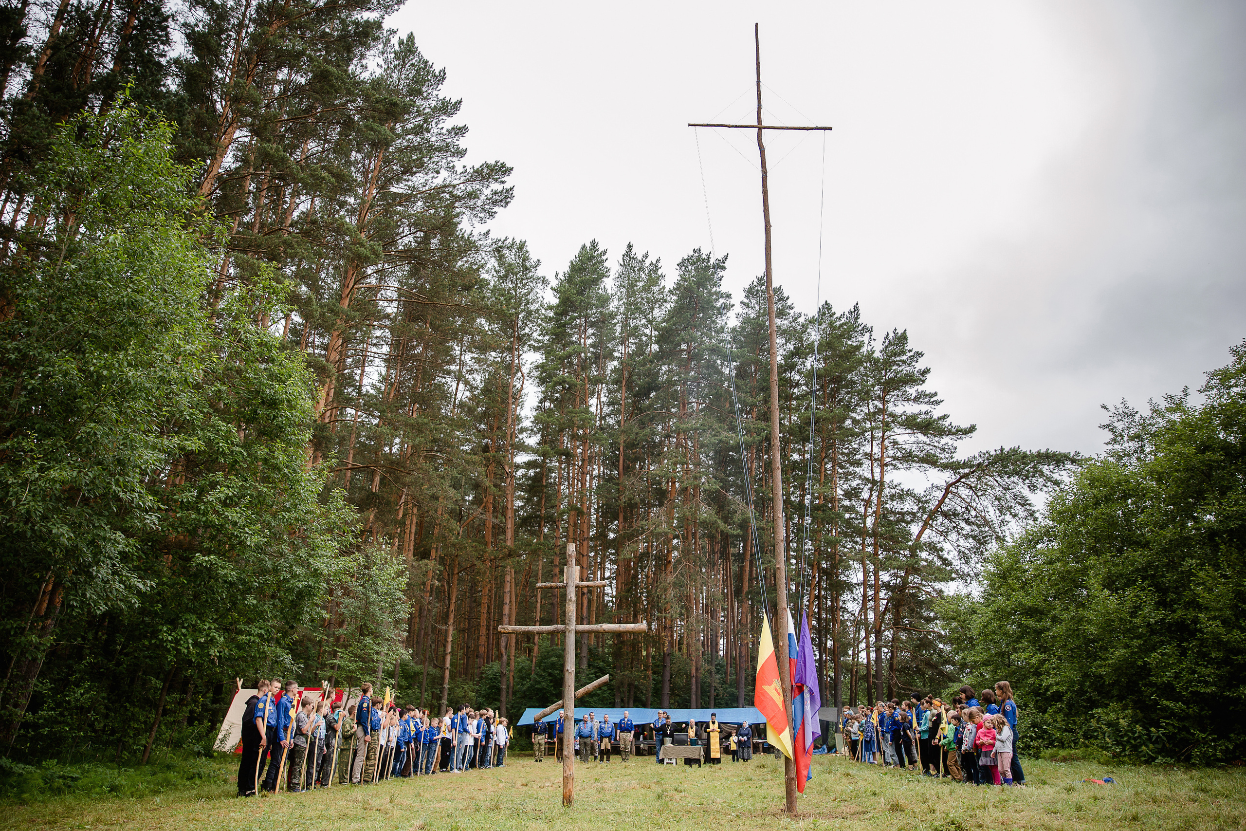 Лагерь православных следопытов в Тверской области, Дудино. Семейный и детский фотограф в Москве Вера Ускова
