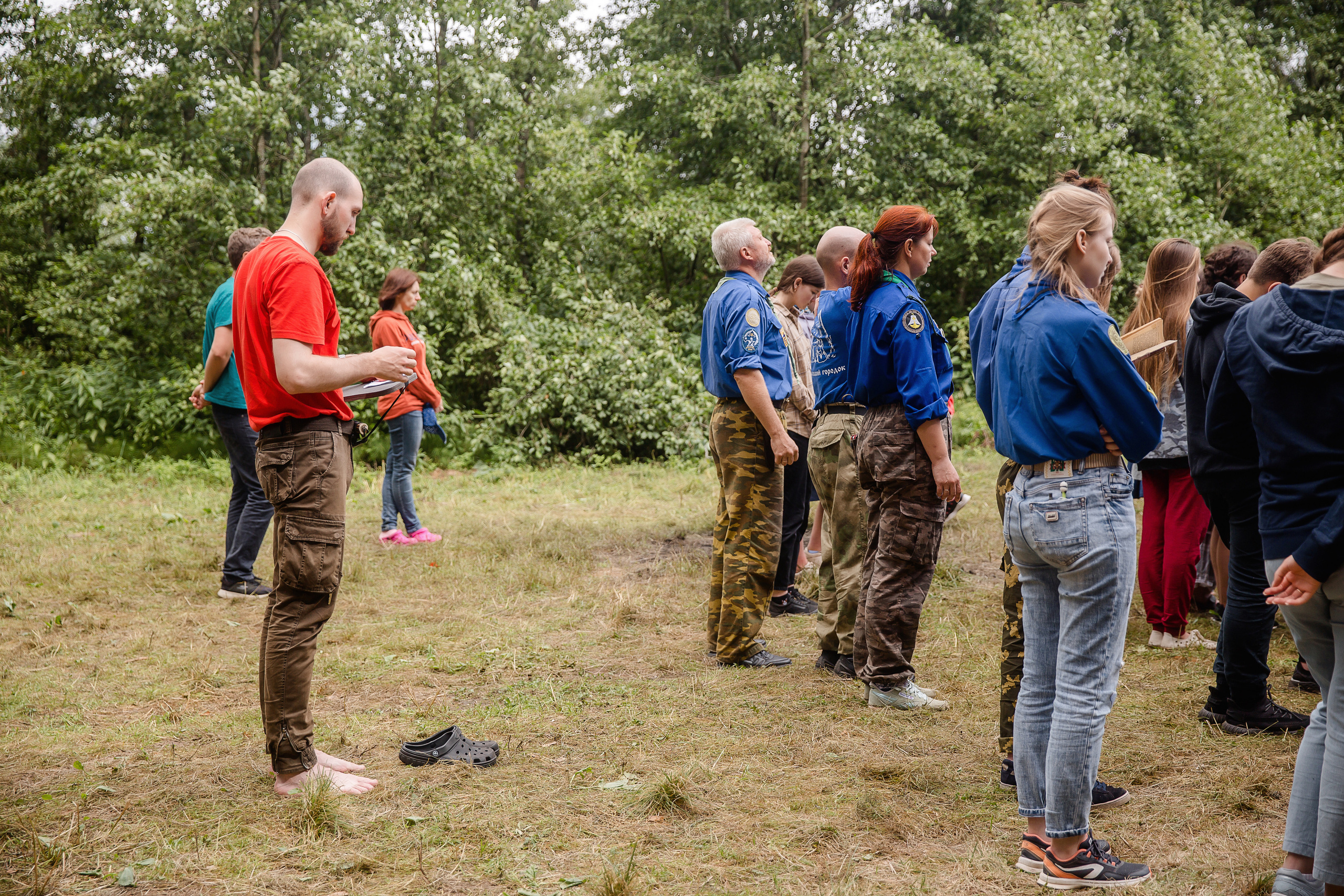 Лагерь православных следопытов в Тверской области, Дудино. Семейный и детский фотограф в Москве Вера Ускова