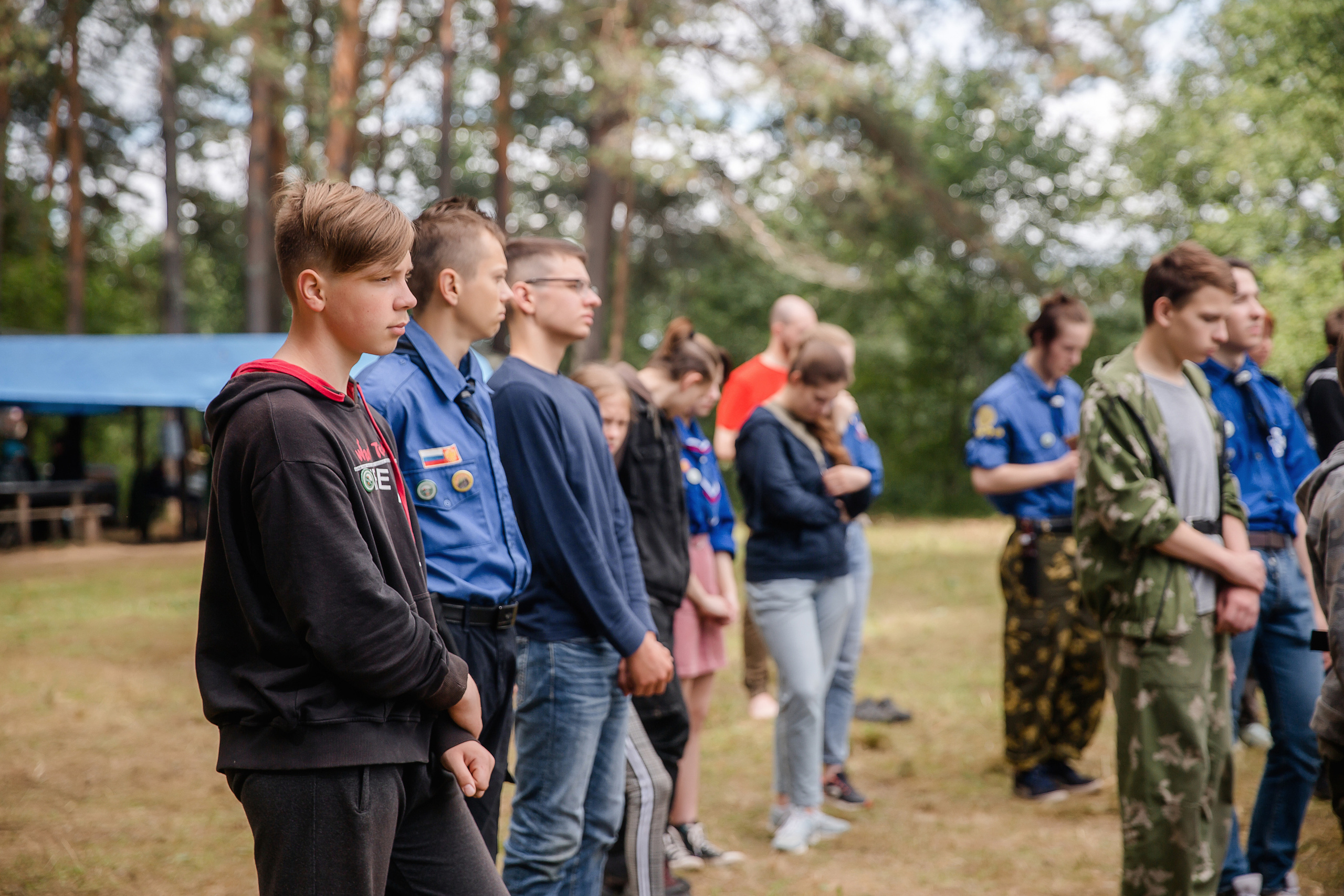 Лагерь православных следопытов в Тверской области, Дудино. Семейный и детский фотограф в Москве Вера Ускова
