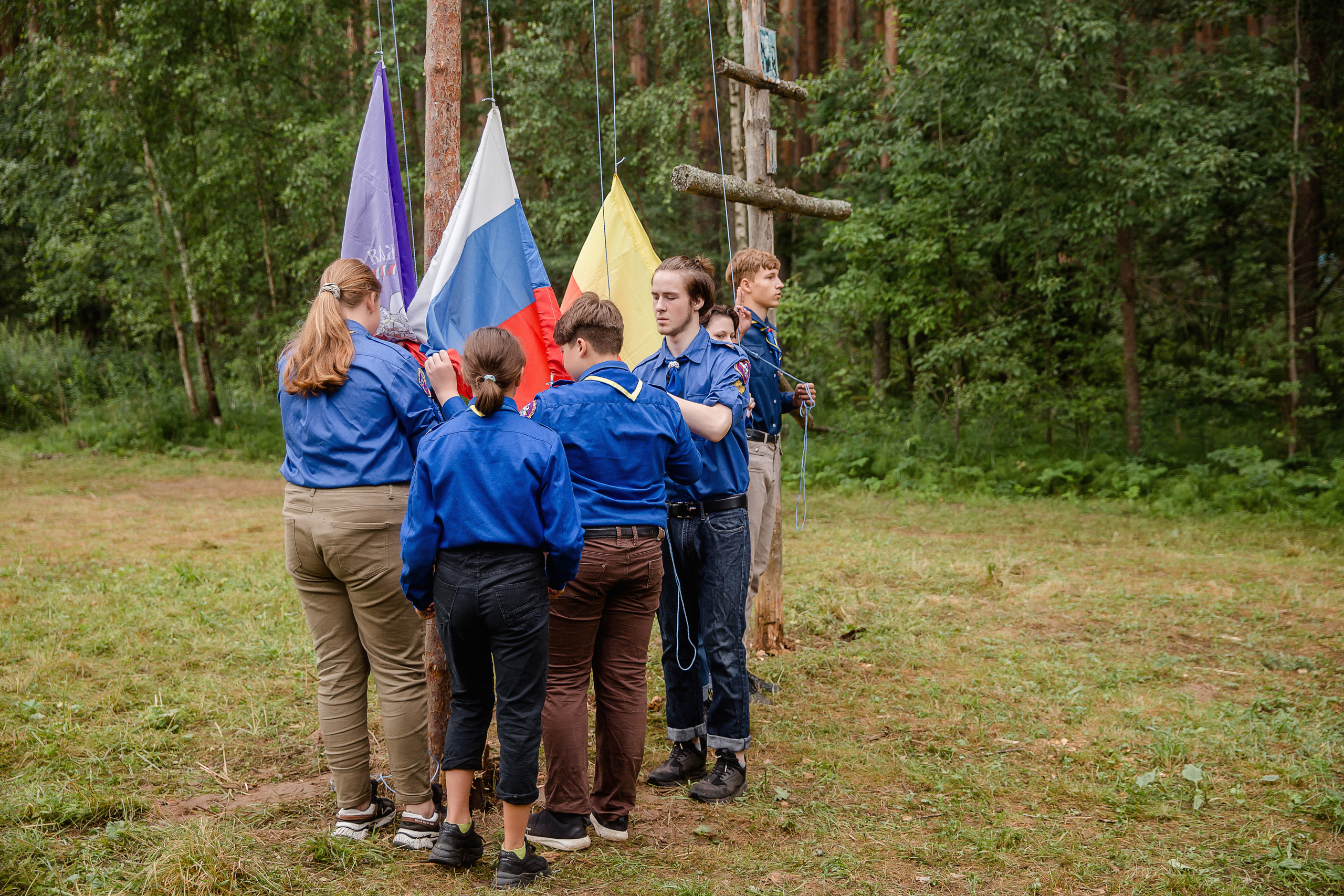 Лагерь православных следопытов в Тверской области, Дудино. Семейный и детский фотограф в Москве Вера Ускова