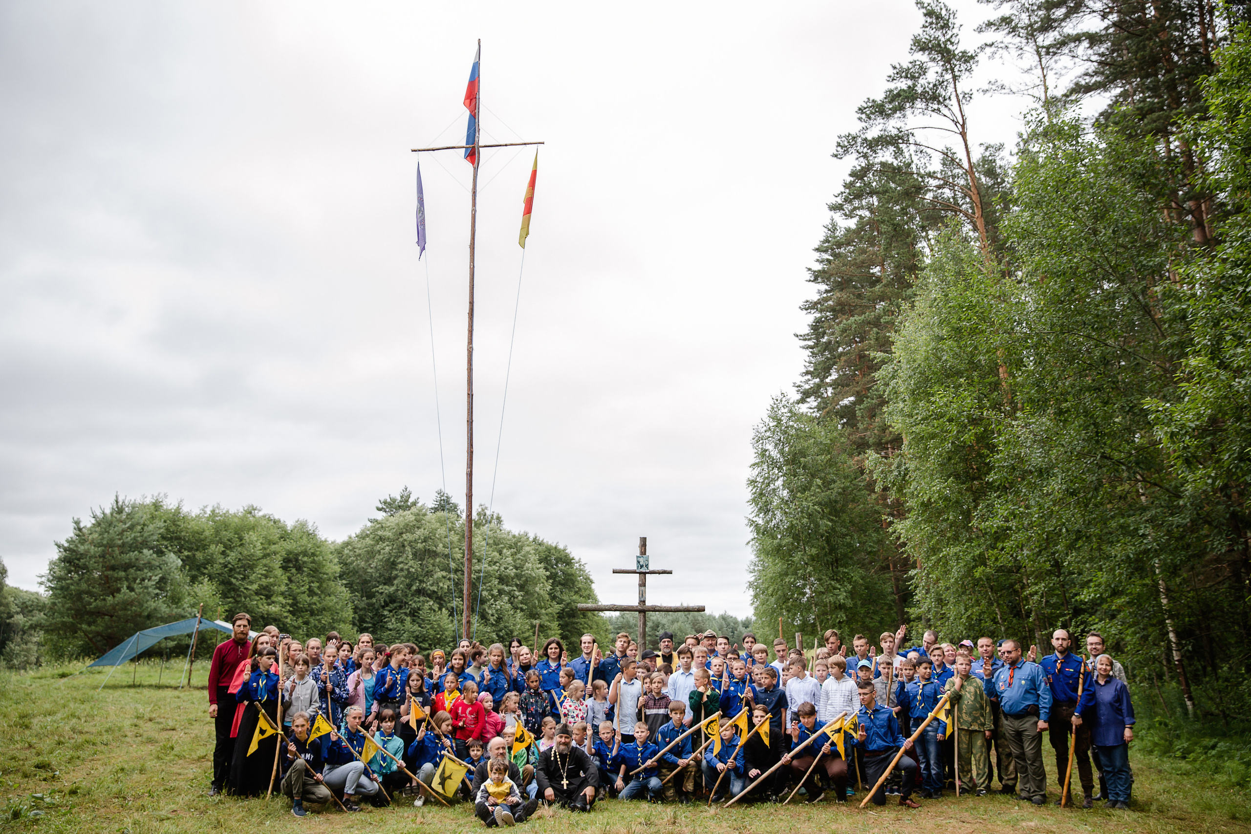 Лагерь православных следопытов в Тверской области, Дудино. Семейный и детский фотограф в Москве Вера Ускова